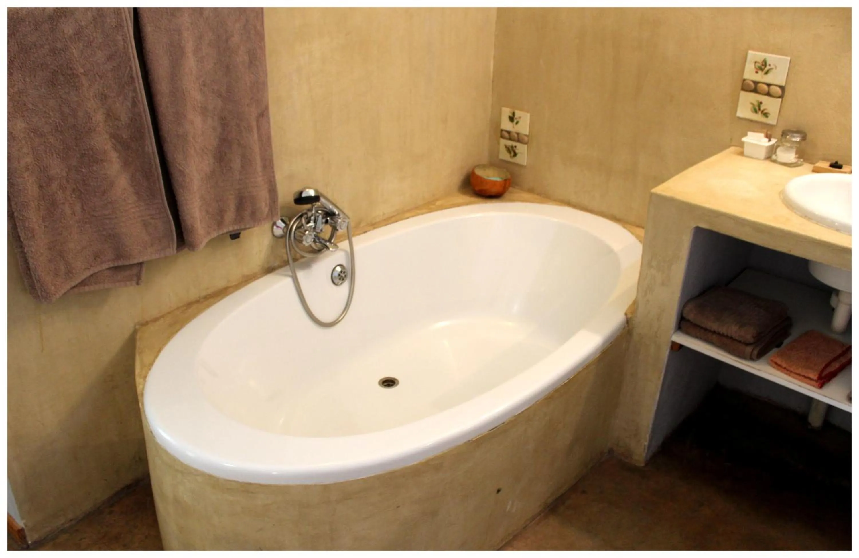 Bathroom in Blyde Mountain Country House