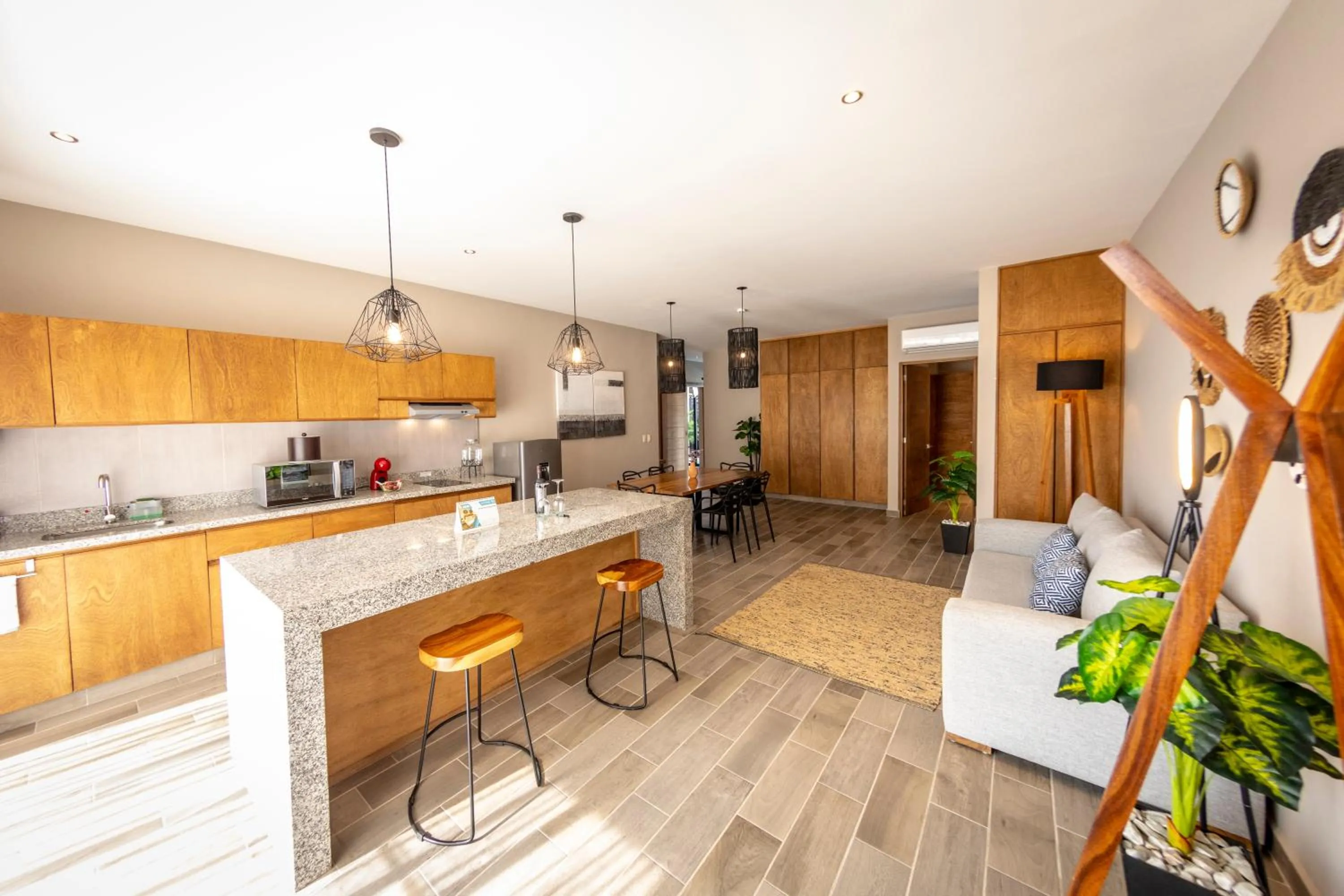 kitchen in Nirú Ocean Suites by Binniguenda