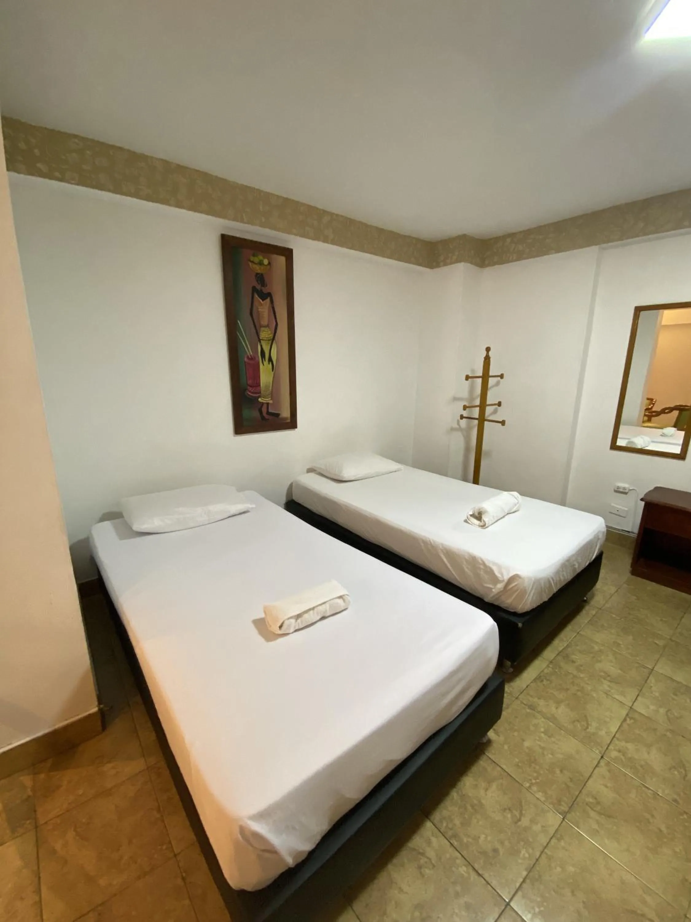 Bed in Hotel Laureles 70