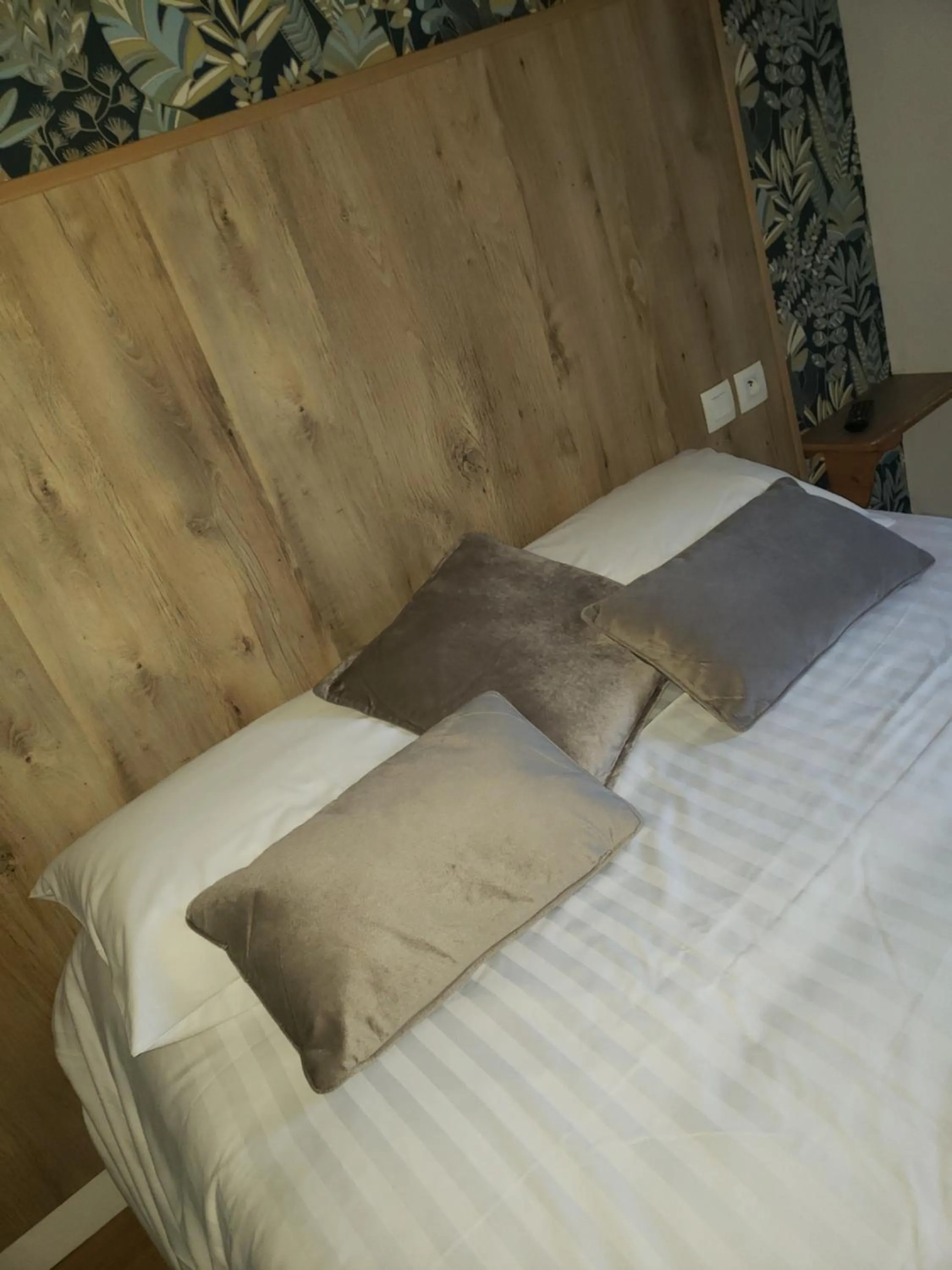 Bedroom, Bed in Restaurant Hôtel du Vercors