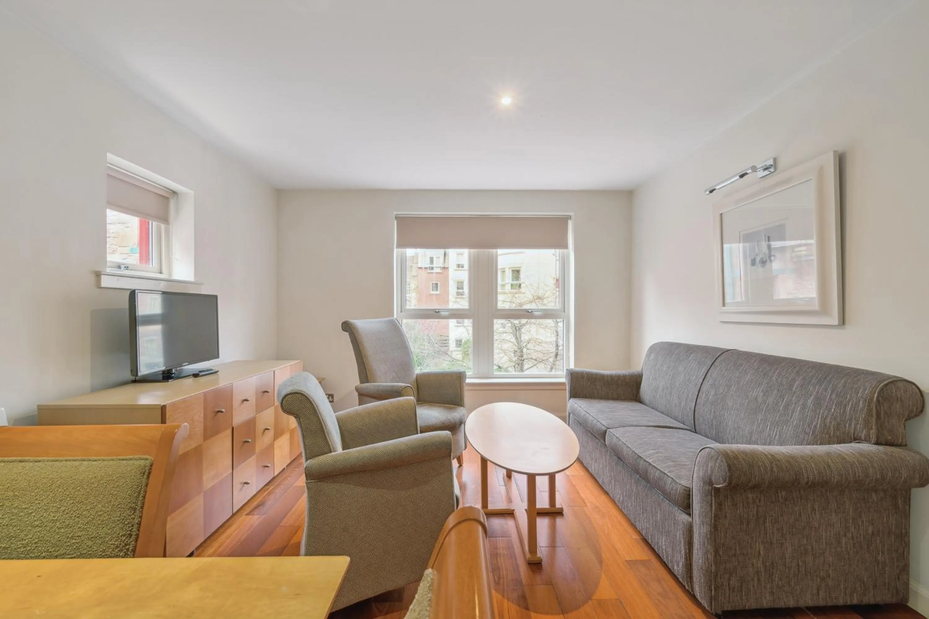 Living room in Holyrood Aparthotel