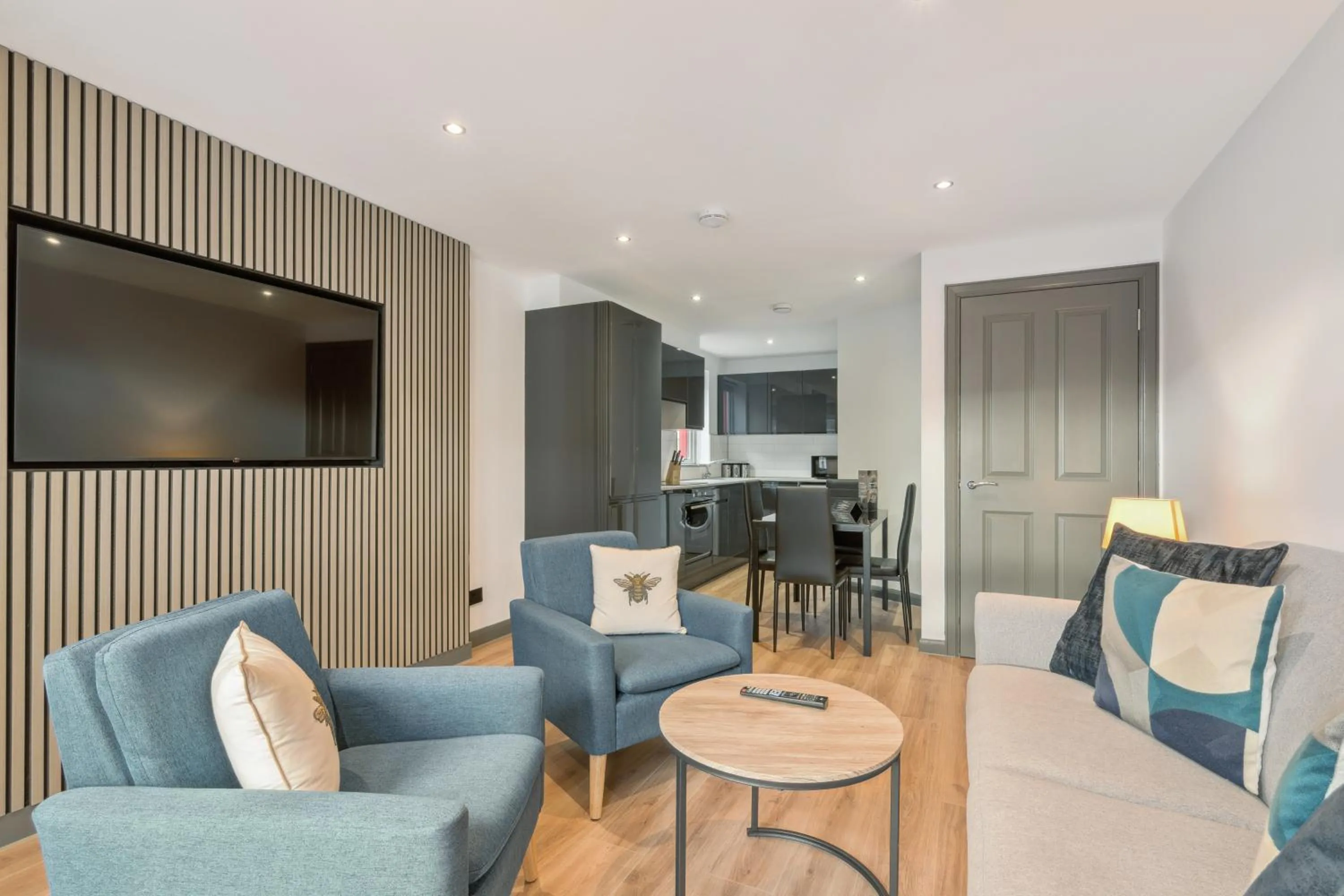 Living room in Holyrood Aparthotel