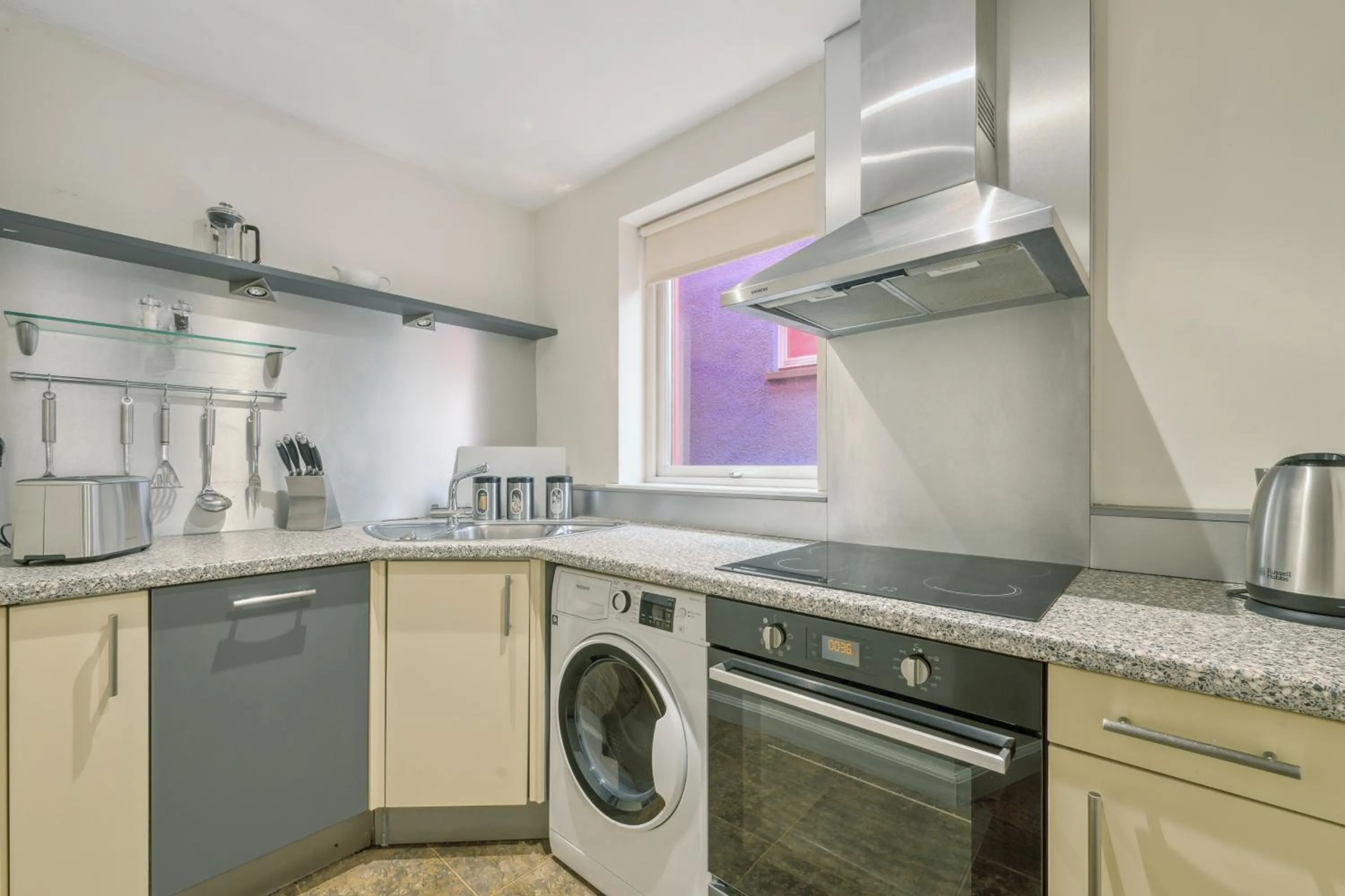 kitchen in Holyrood Aparthotel