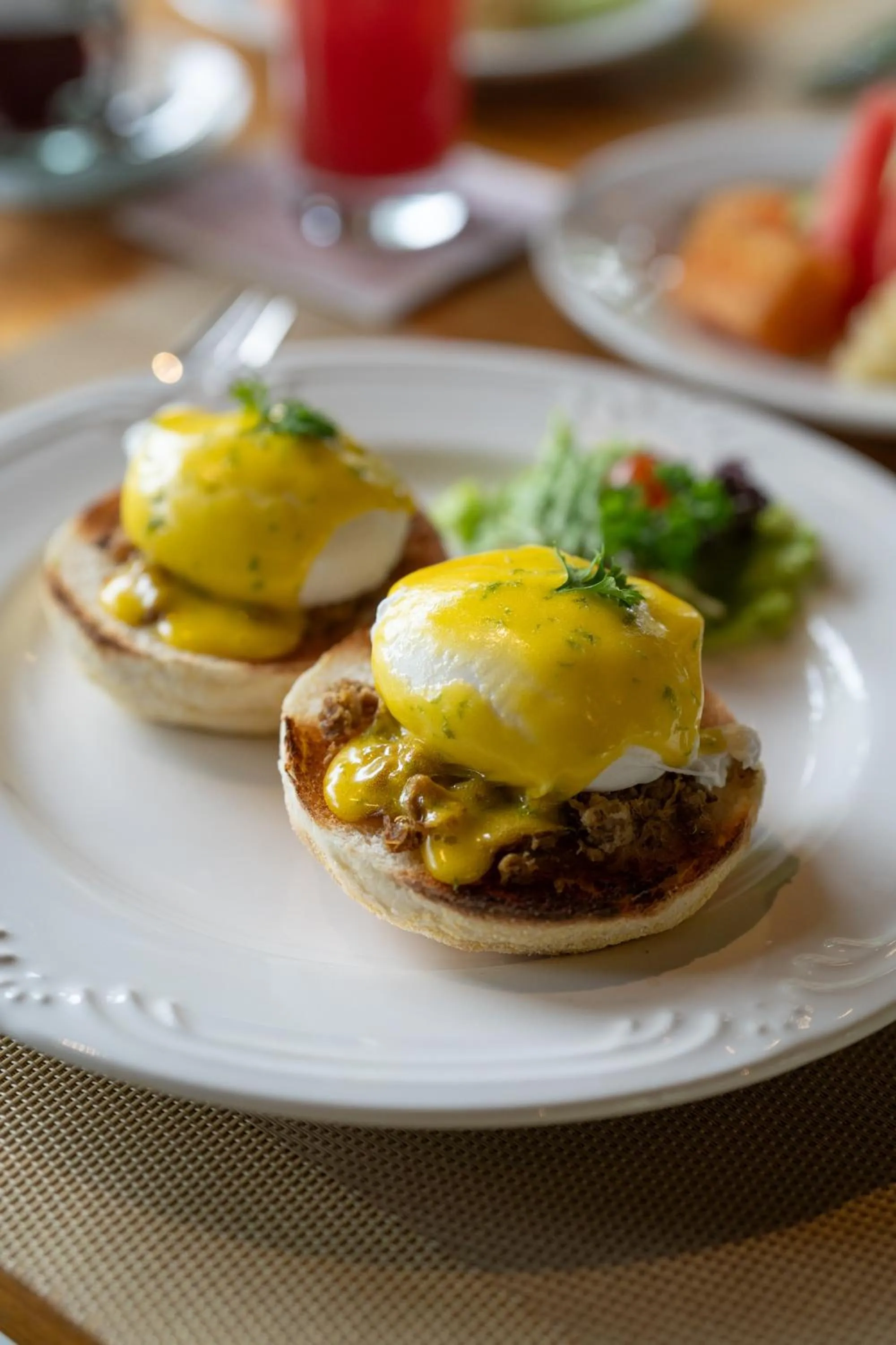Breakfast in Svarga Bebek Villas