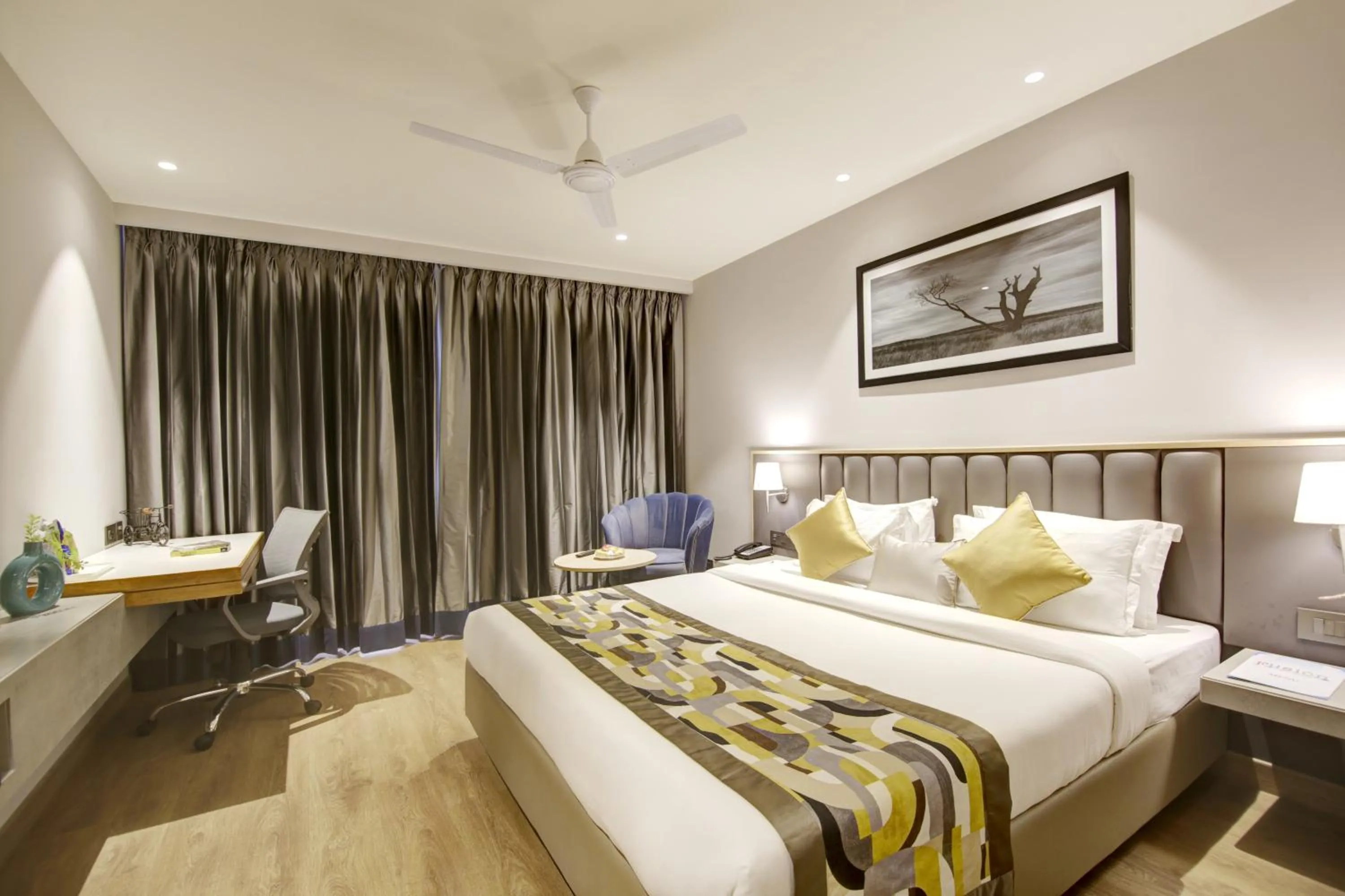 Bed in East Park Inn