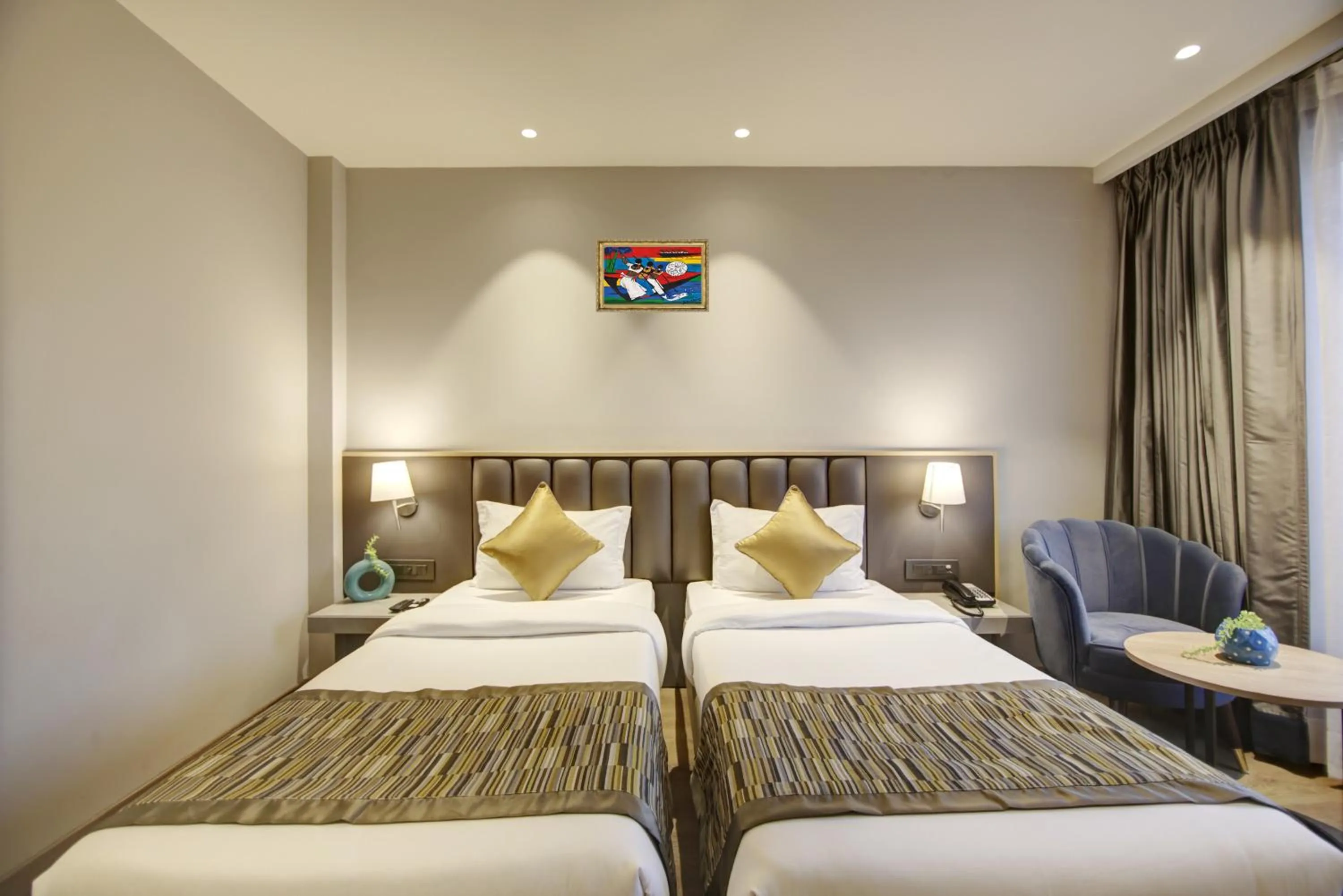 Bed in East Park Inn