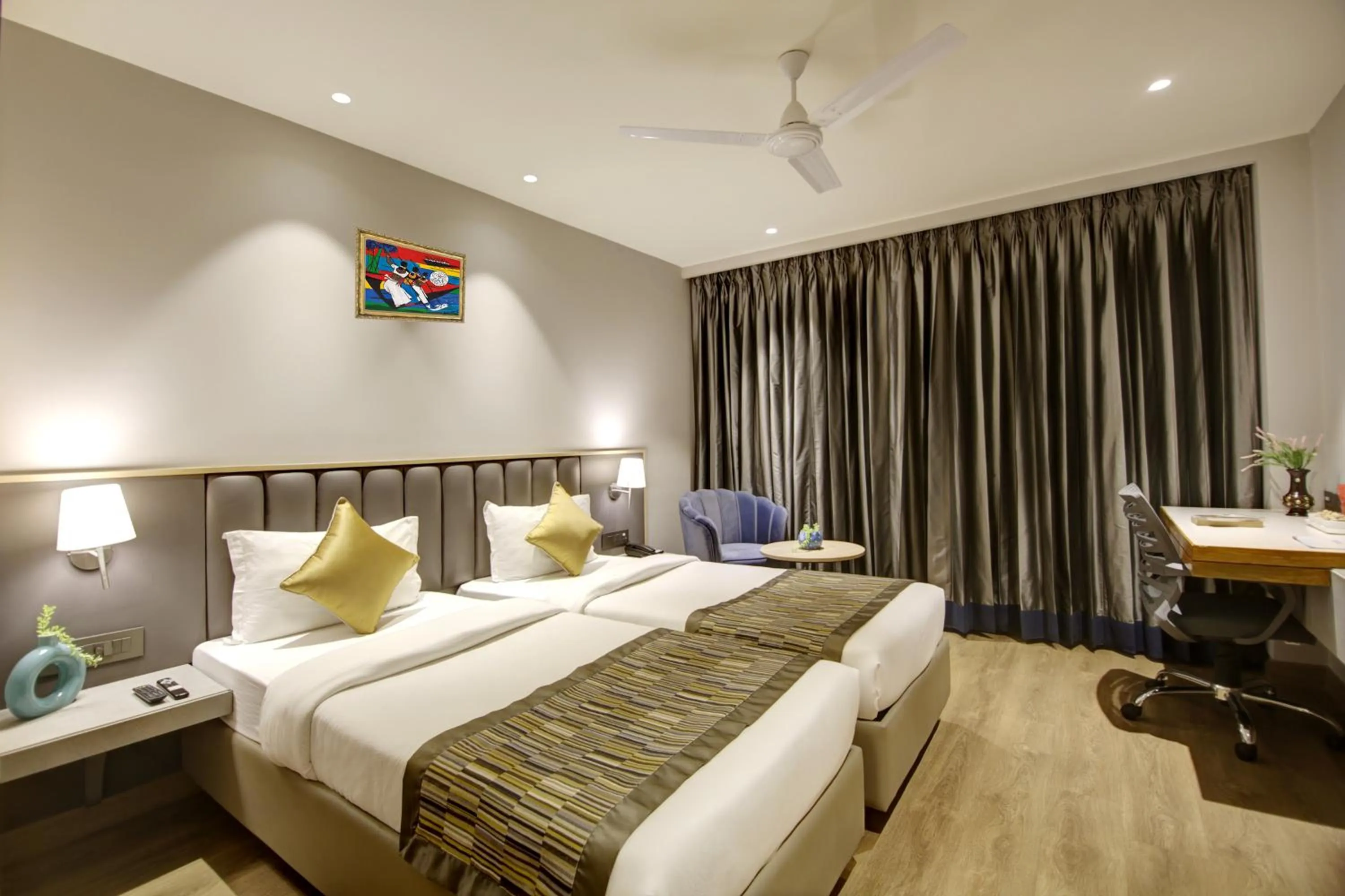 Bed in East Park Inn