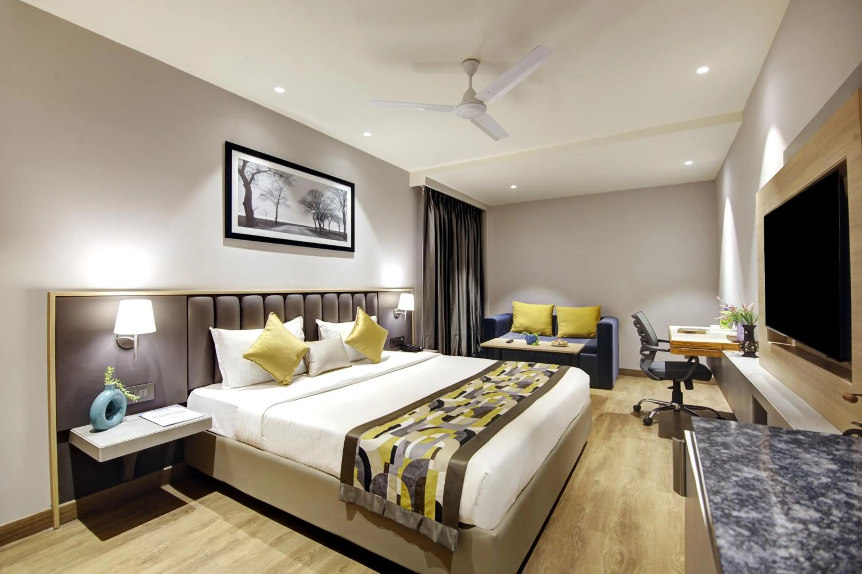 Bed in East Park Inn