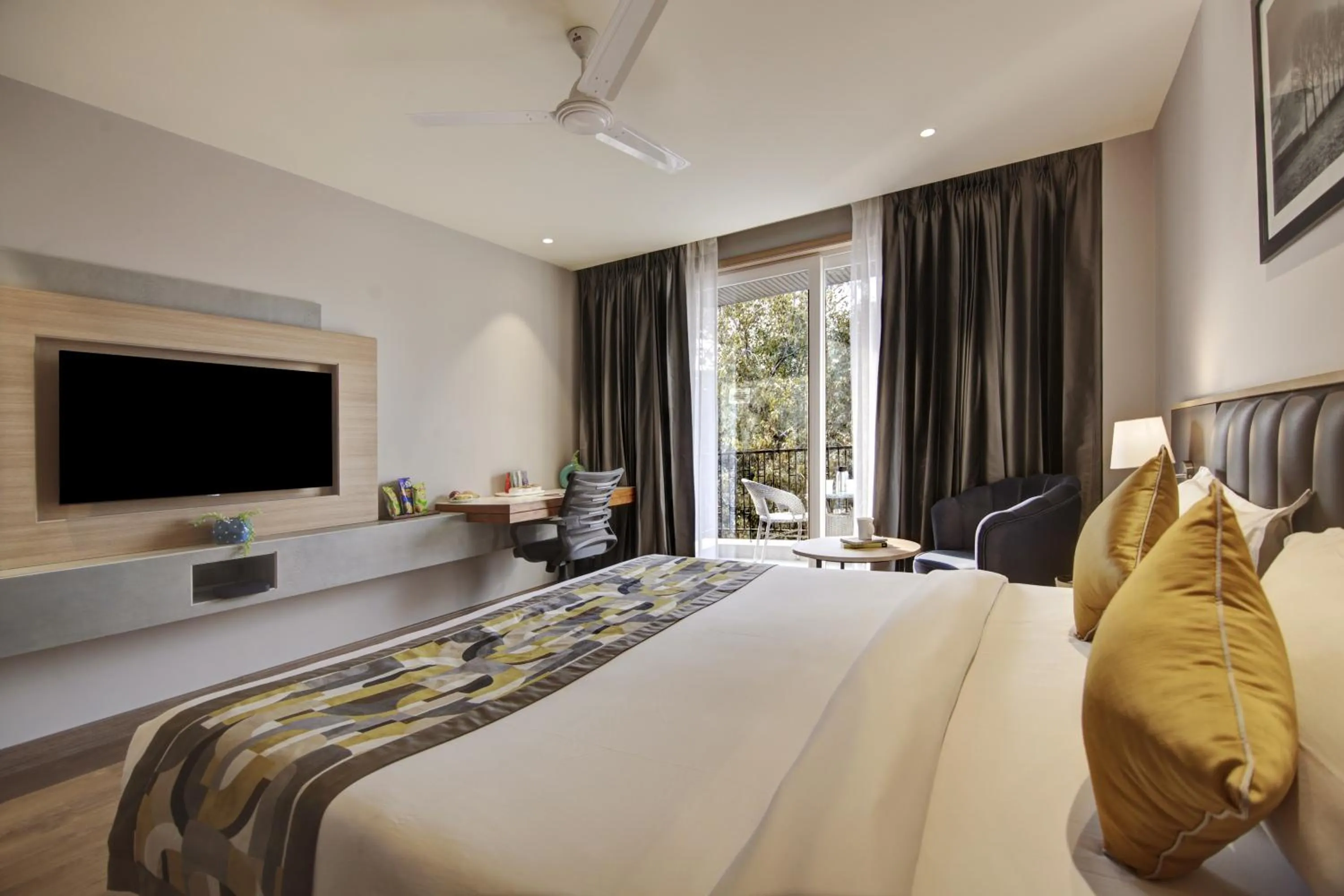 Bed in East Park Inn