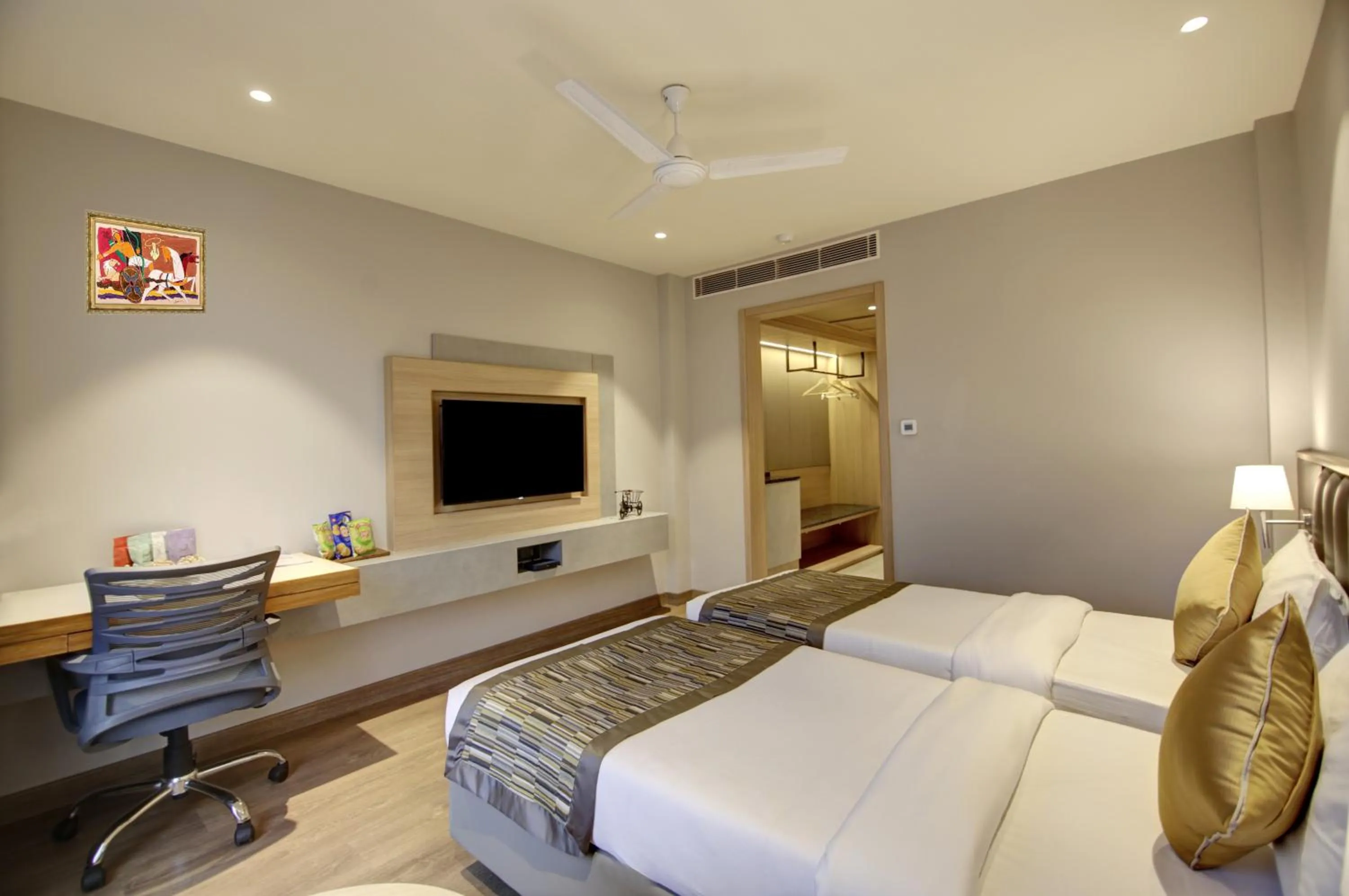 Bed in East Park Inn