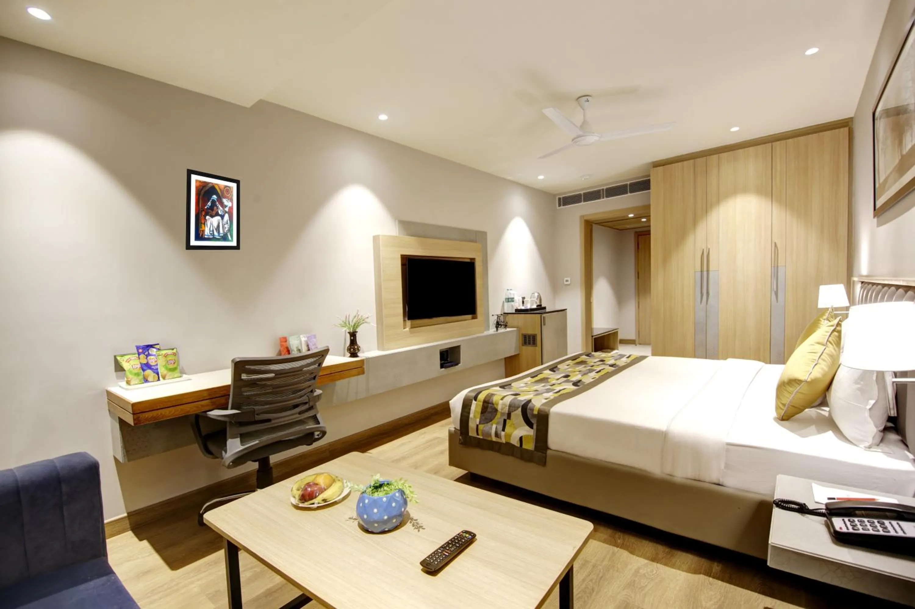 Bed in East Park Inn