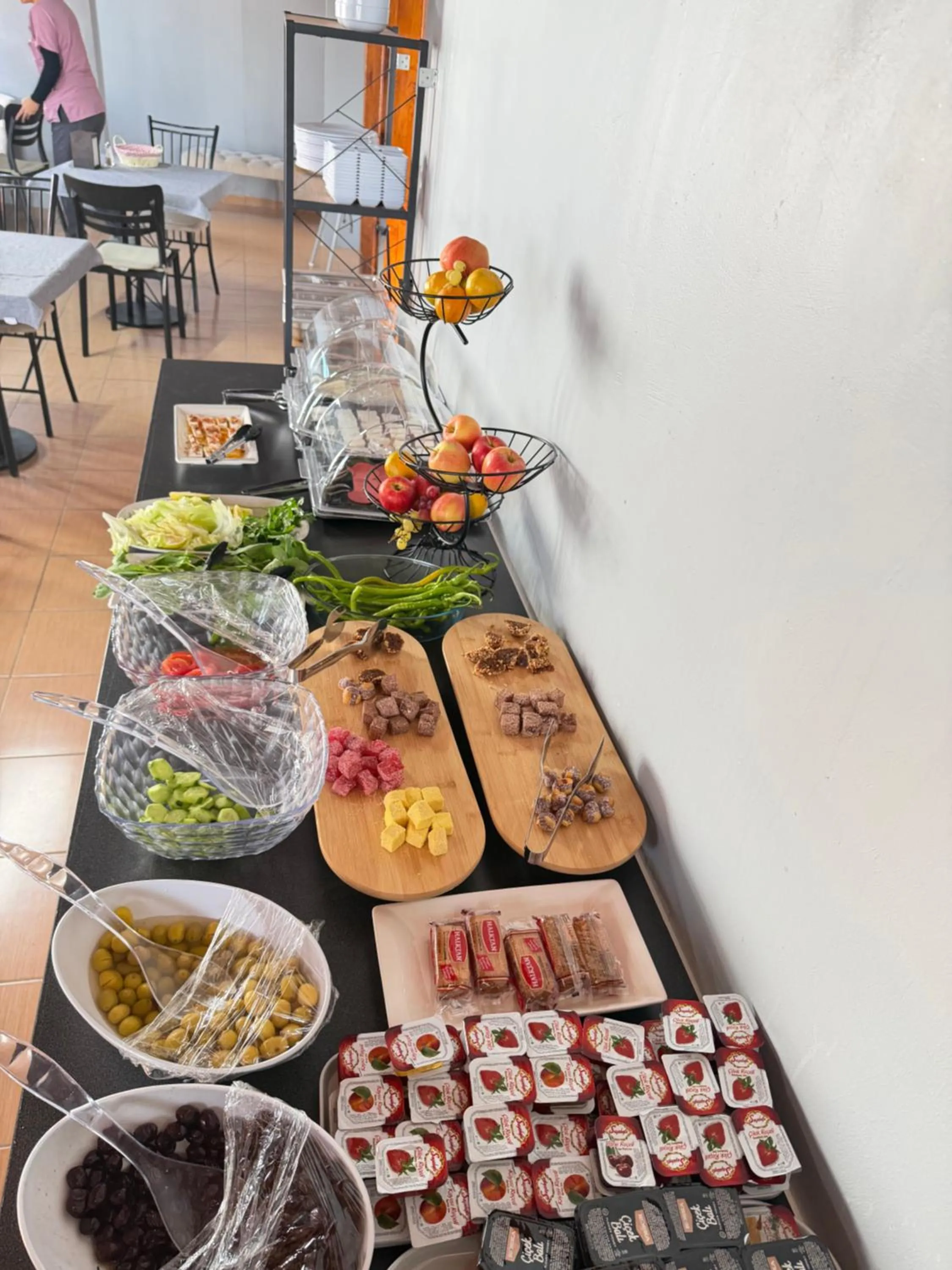 Buffet breakfast in GLR OTEL