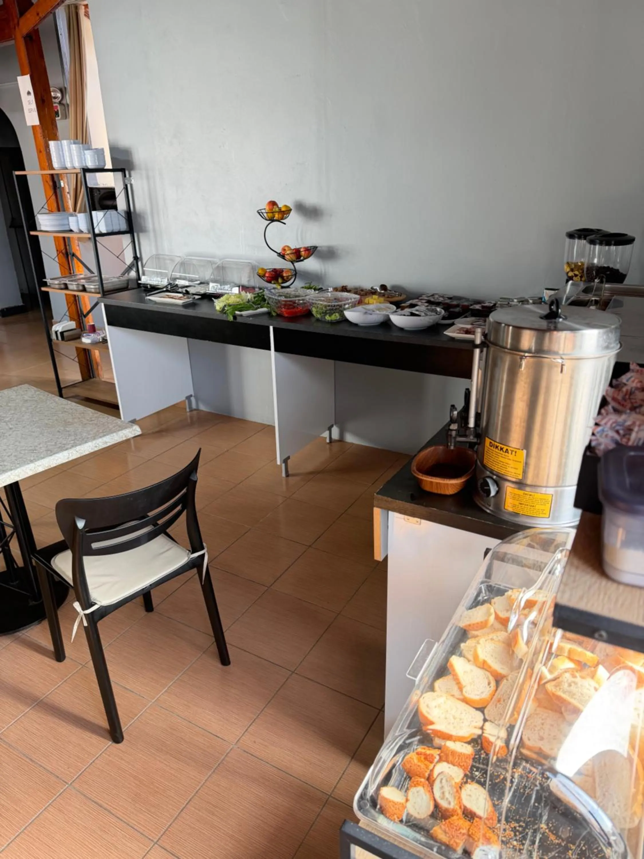 Buffet breakfast in GLR OTEL