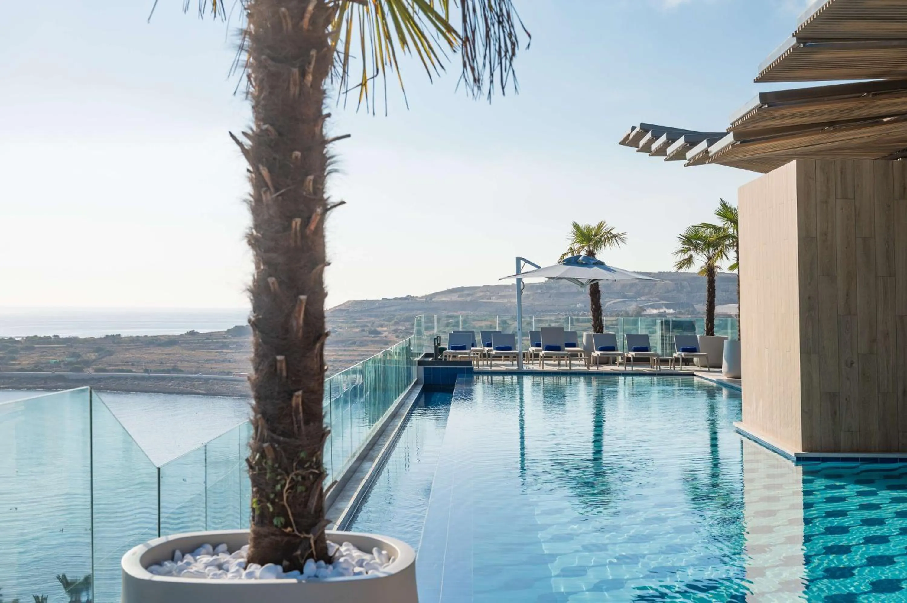 Pool view in Best Western Premier Malta