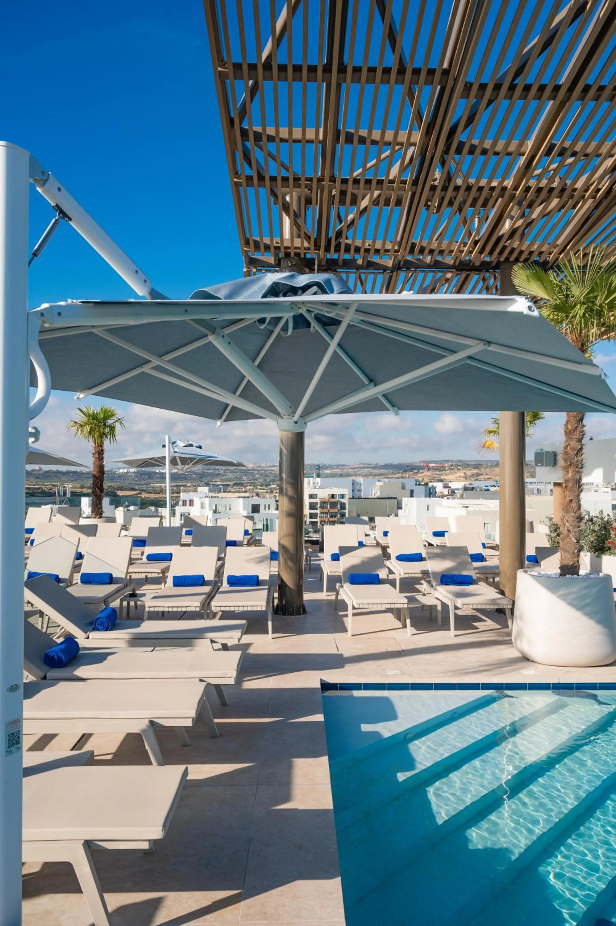 Pool view in Best Western Premier Malta