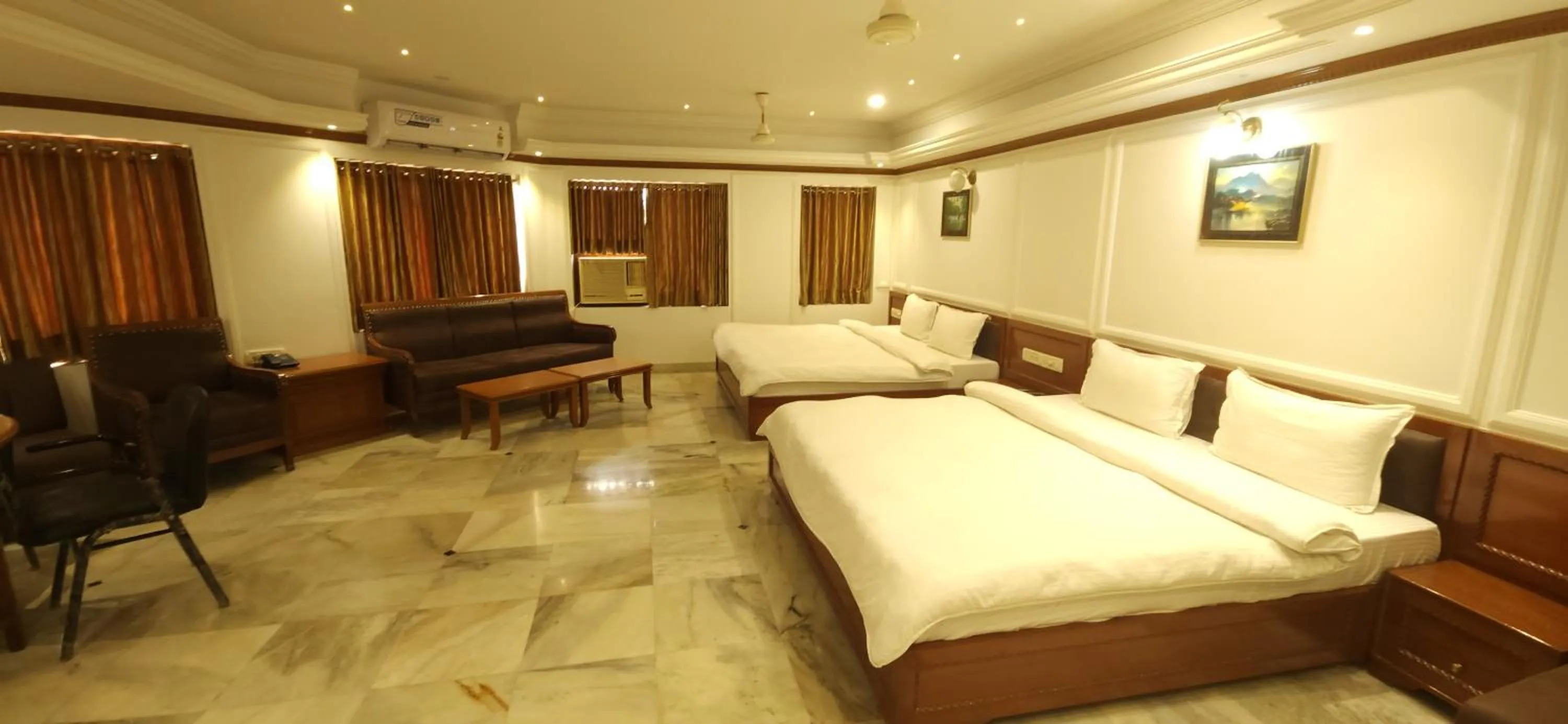 Bed in HOTEL GALAXY SURAT