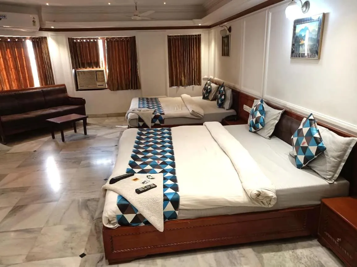 Bed in HOTEL GALAXY SURAT