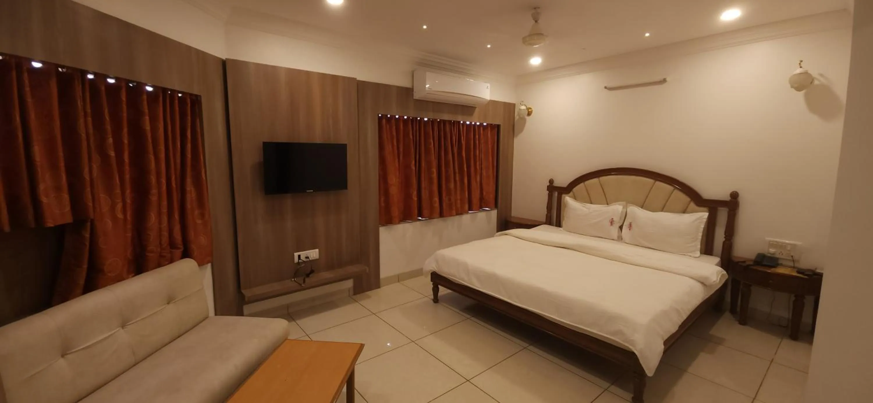 Bed in HOTEL GALAXY SURAT