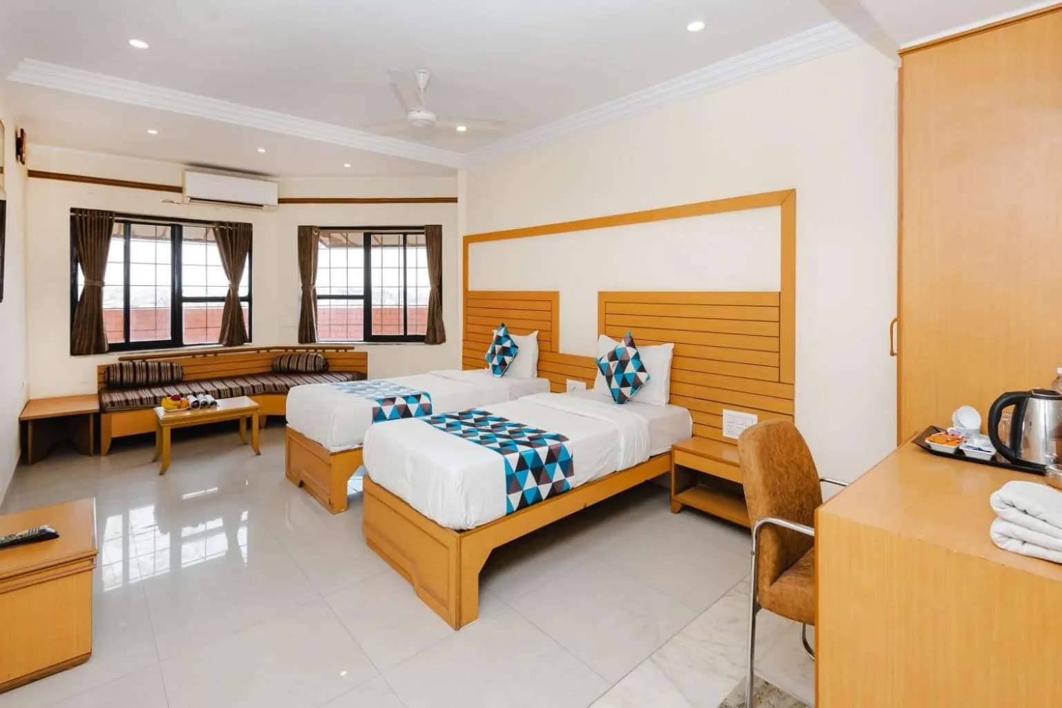 Bed in HOTEL GALAXY SURAT