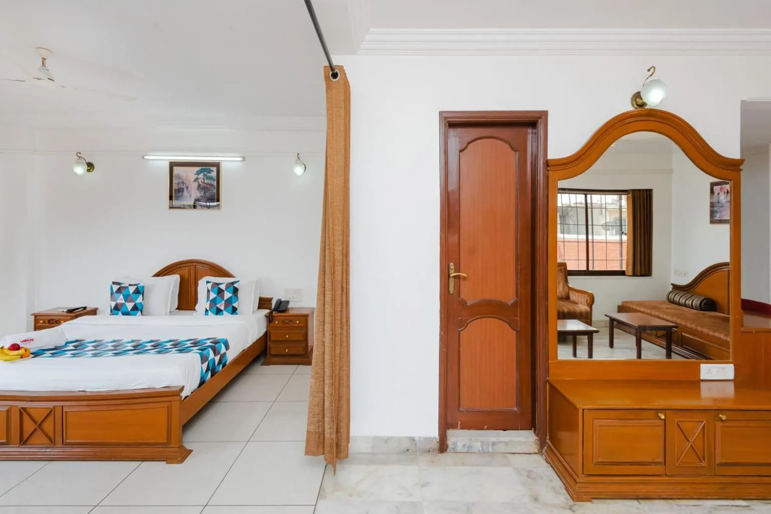 Bed in HOTEL GALAXY SURAT