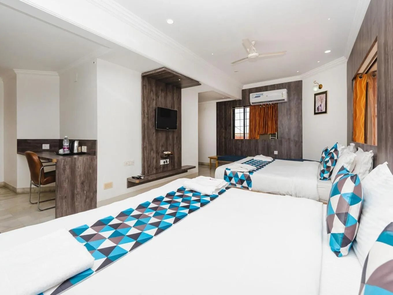 Bed in HOTEL GALAXY SURAT