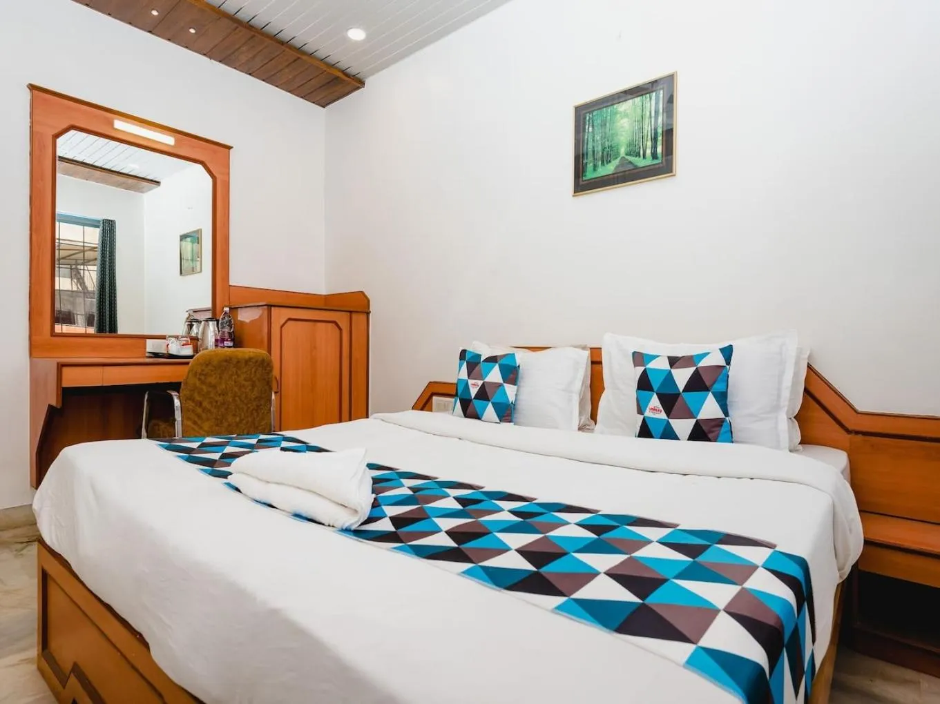 Bed in HOTEL GALAXY SURAT