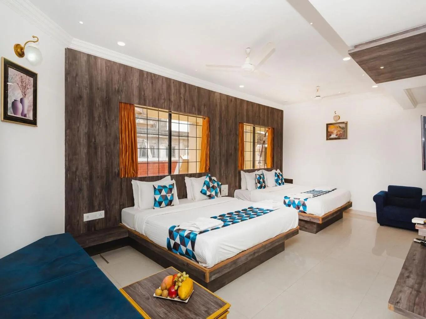 Bed in HOTEL GALAXY SURAT