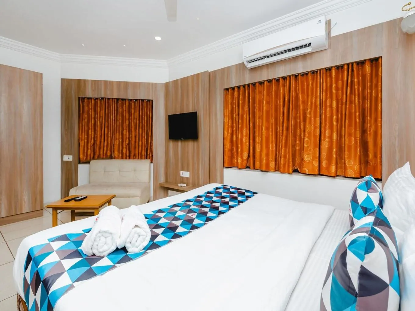 Bed in HOTEL GALAXY SURAT