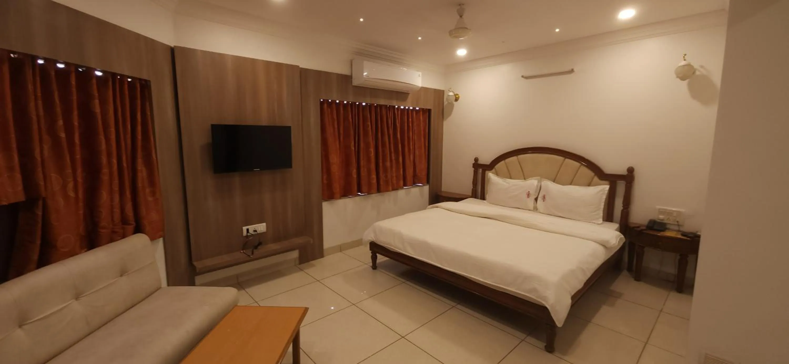 Bed in HOTEL GALAXY SURAT