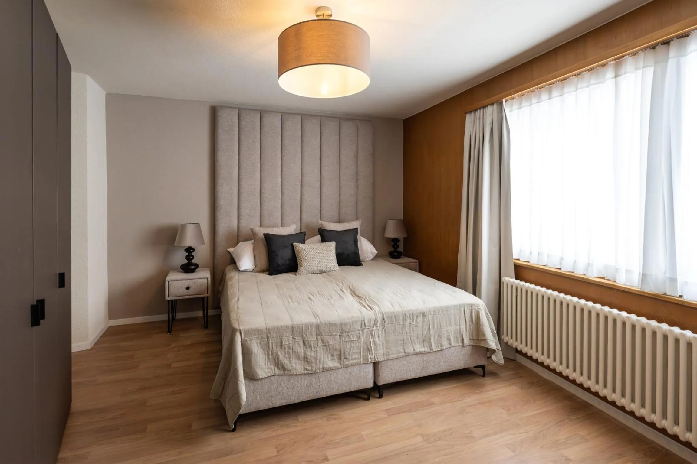 Bed in Chalet-Hotel Larix