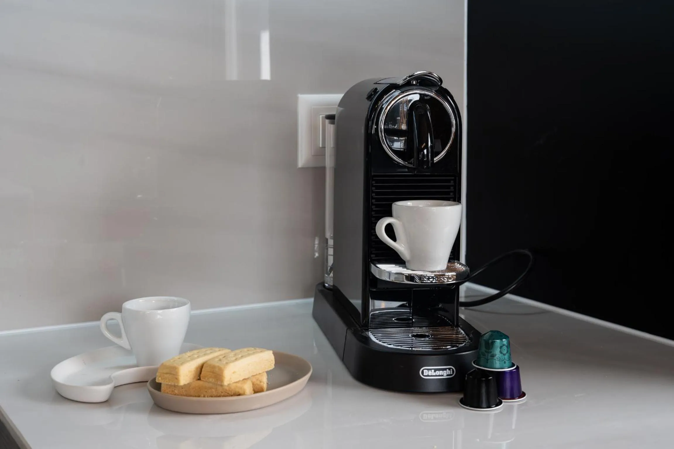 Coffee/tea facilities in Chalet-Hotel Larix