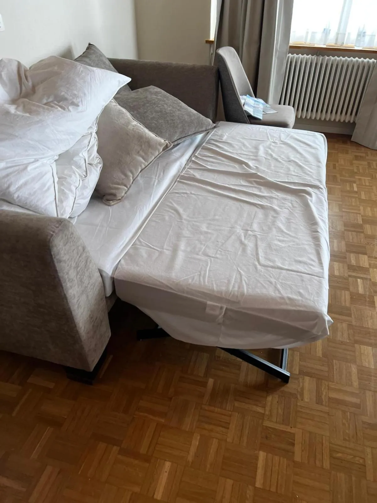 Bed in Chalet-Hotel Larix