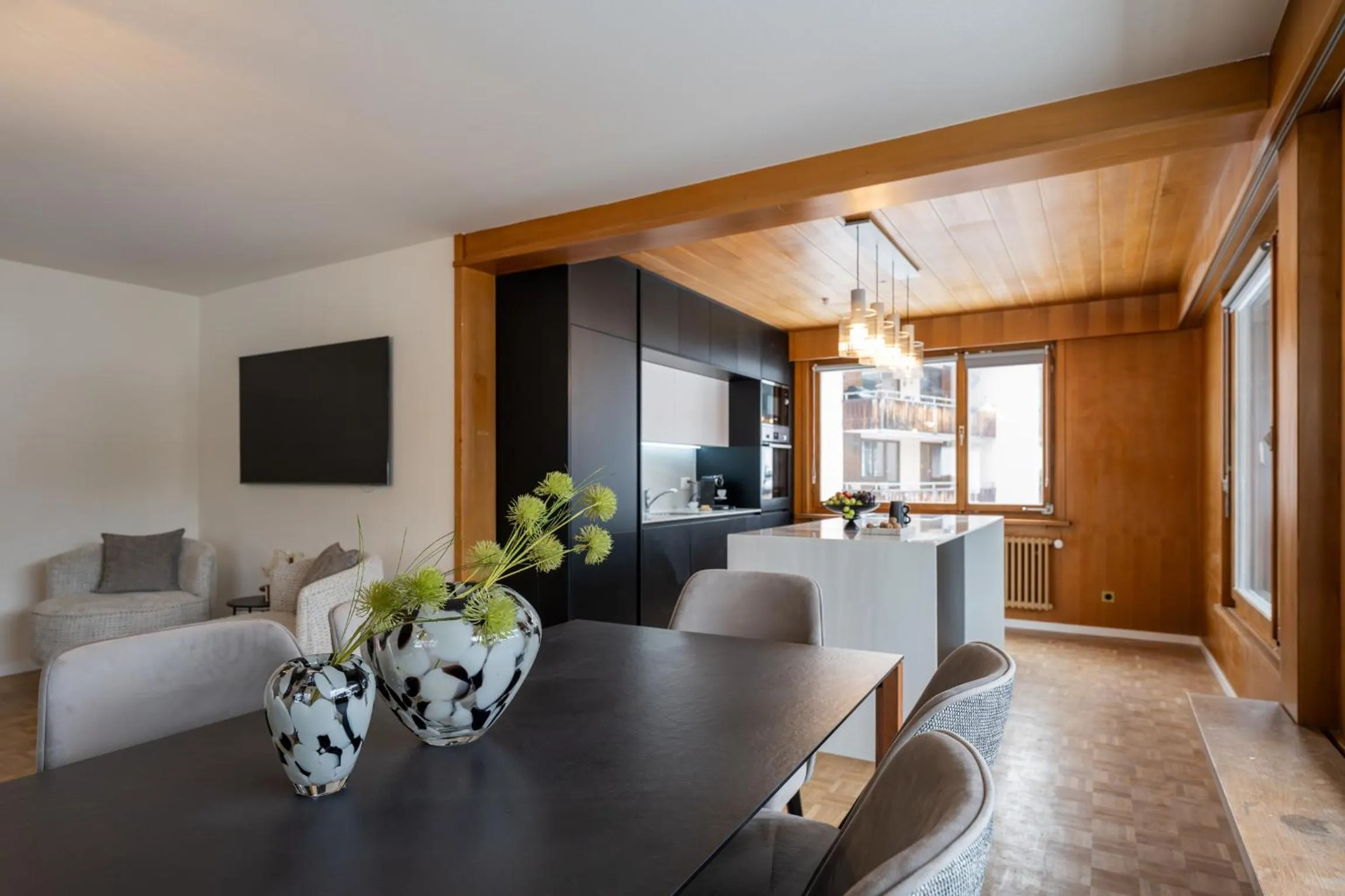 TV and multimedia in Chalet-Hotel Larix