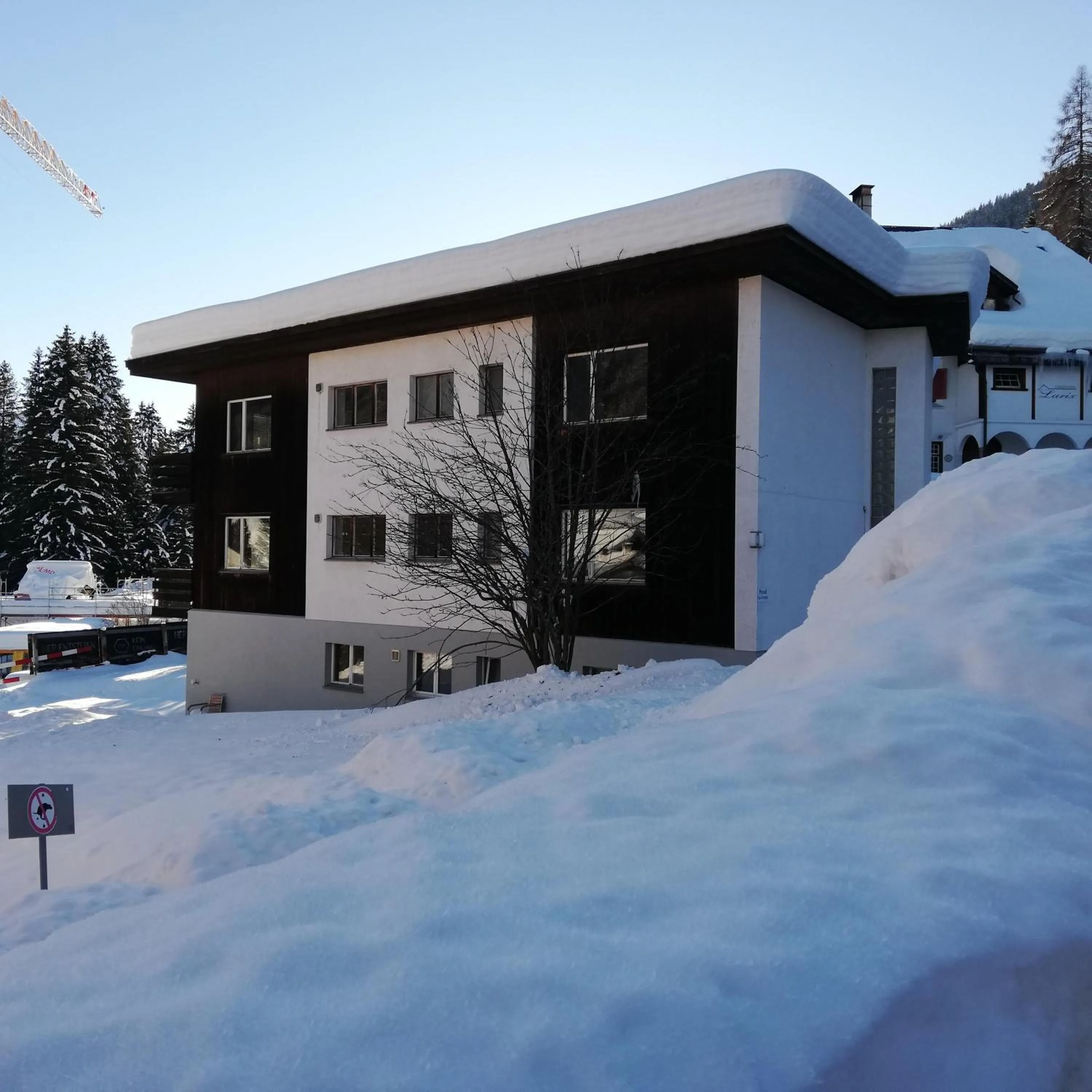 Property building in Chalet-Hotel Larix