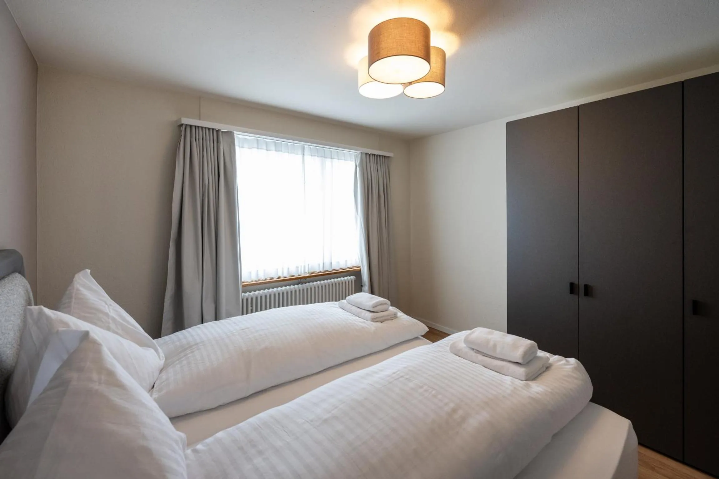 Bed in Chalet-Hotel Larix