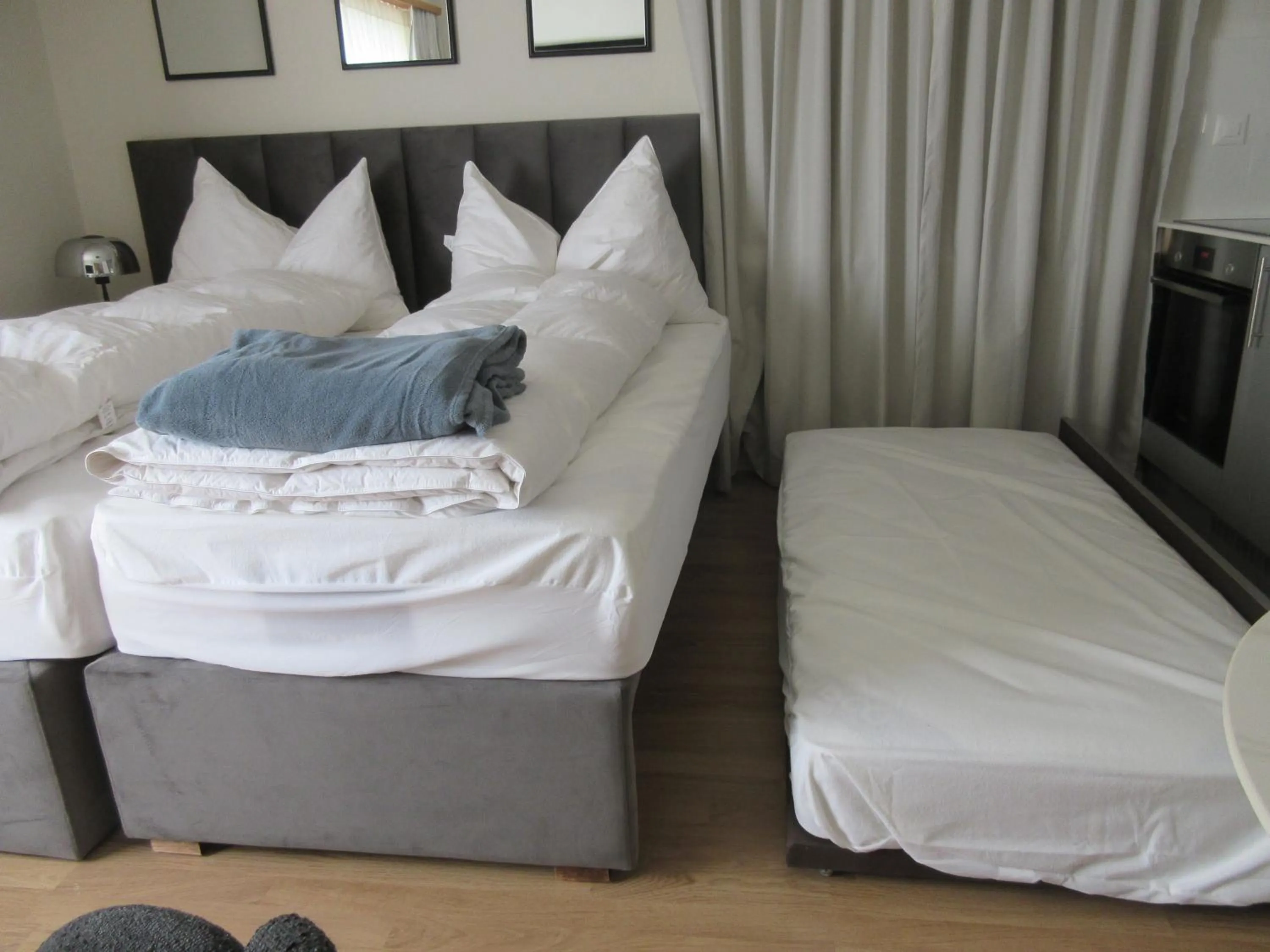 Bed in Chalet-Hotel Larix