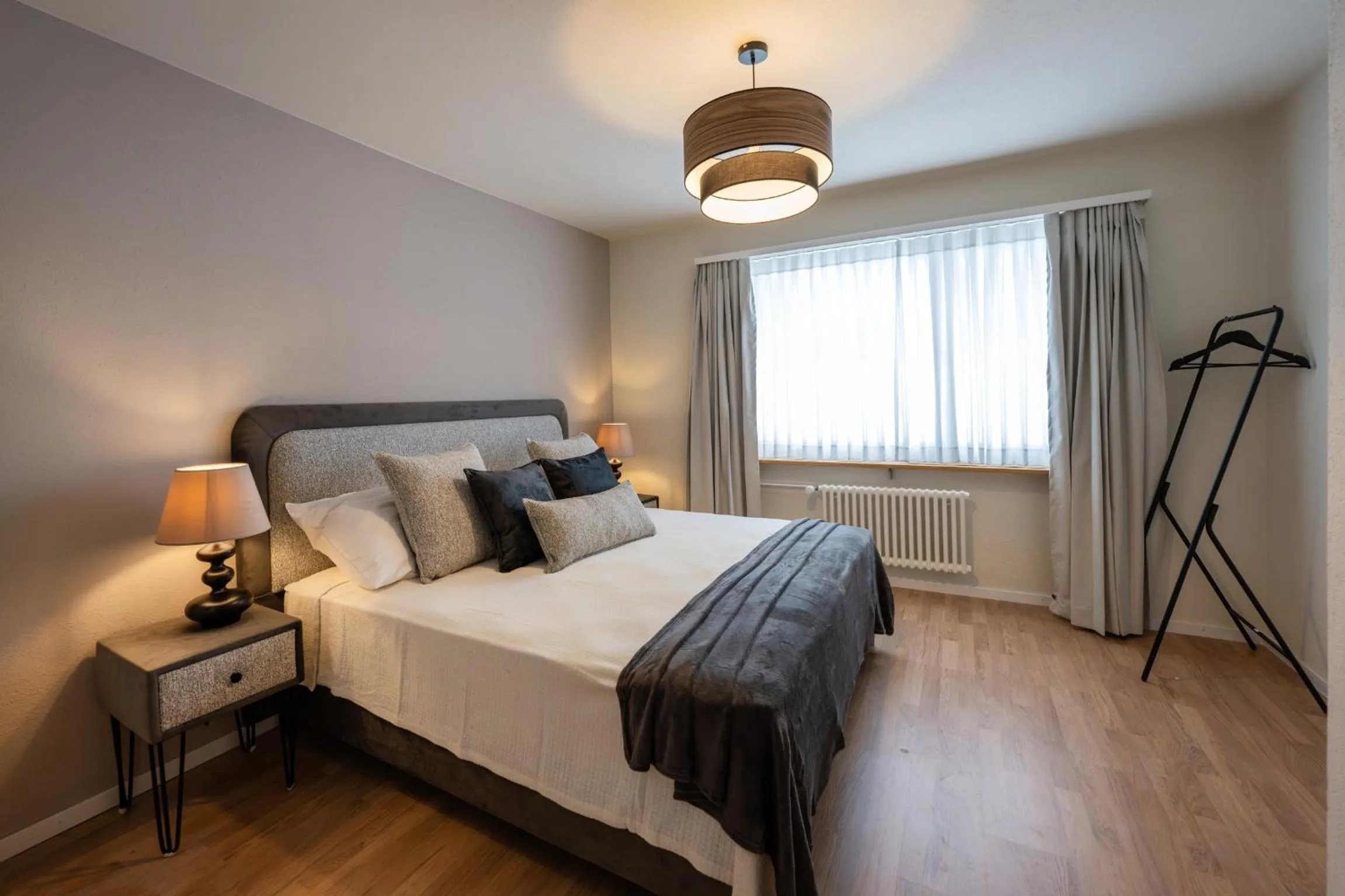 Bed in Chalet-Hotel Larix