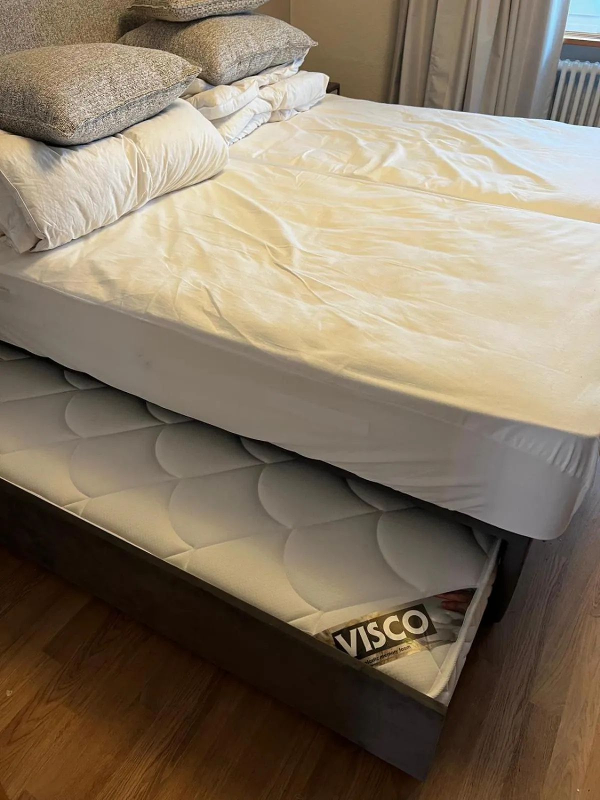 Bed in Chalet-Hotel Larix