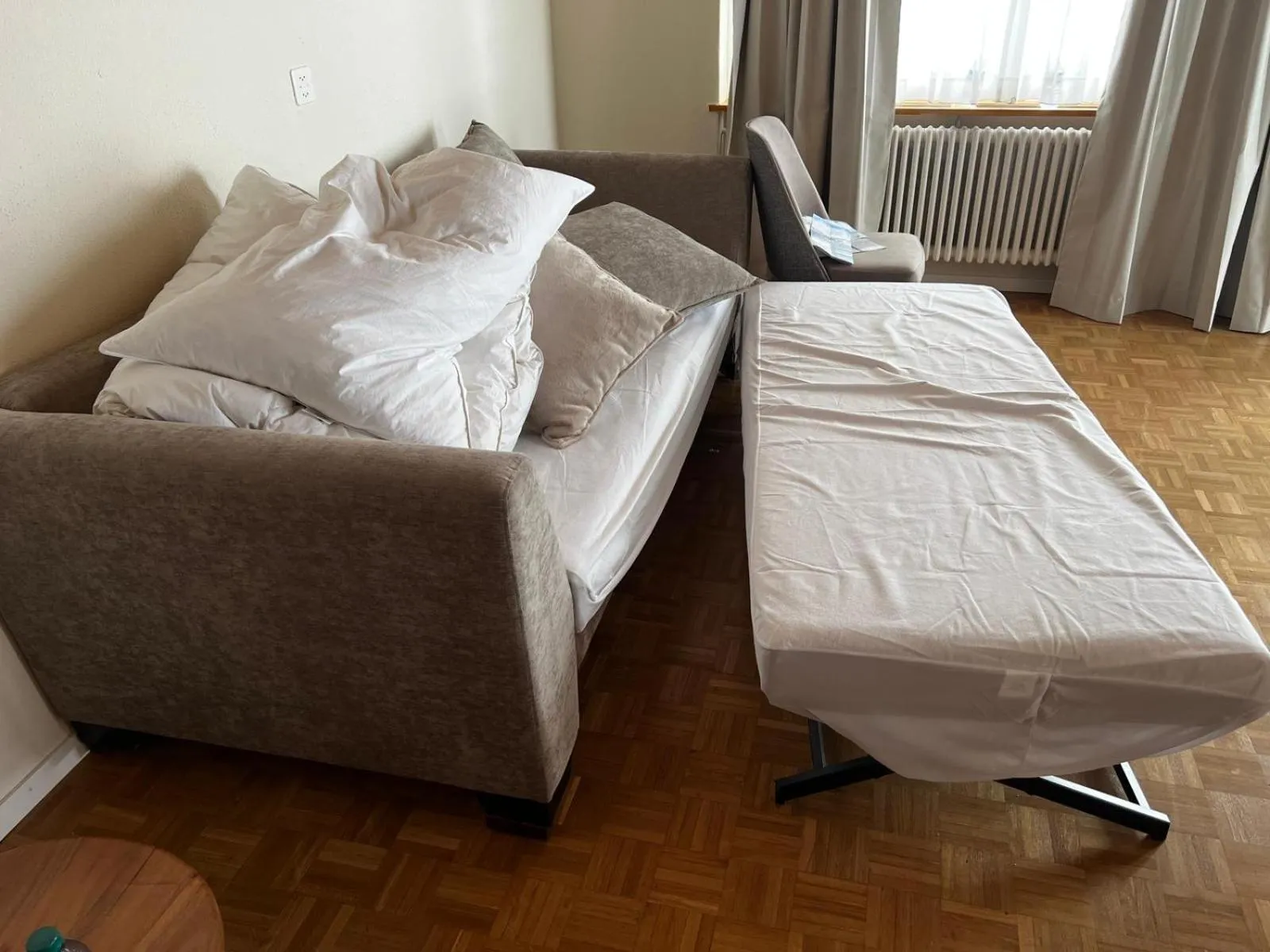 Bed in Chalet-Hotel Larix