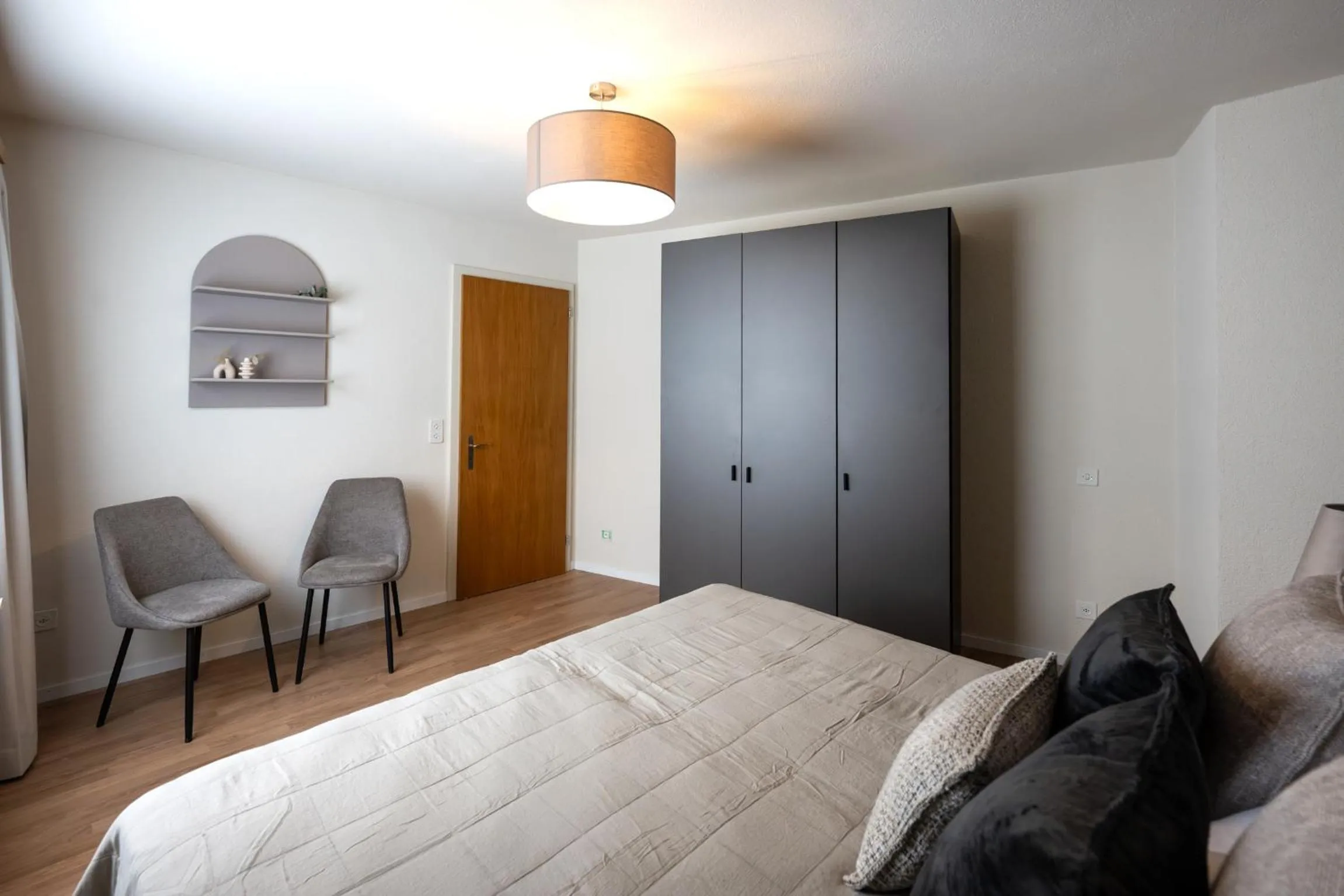 Bed in Chalet-Hotel Larix