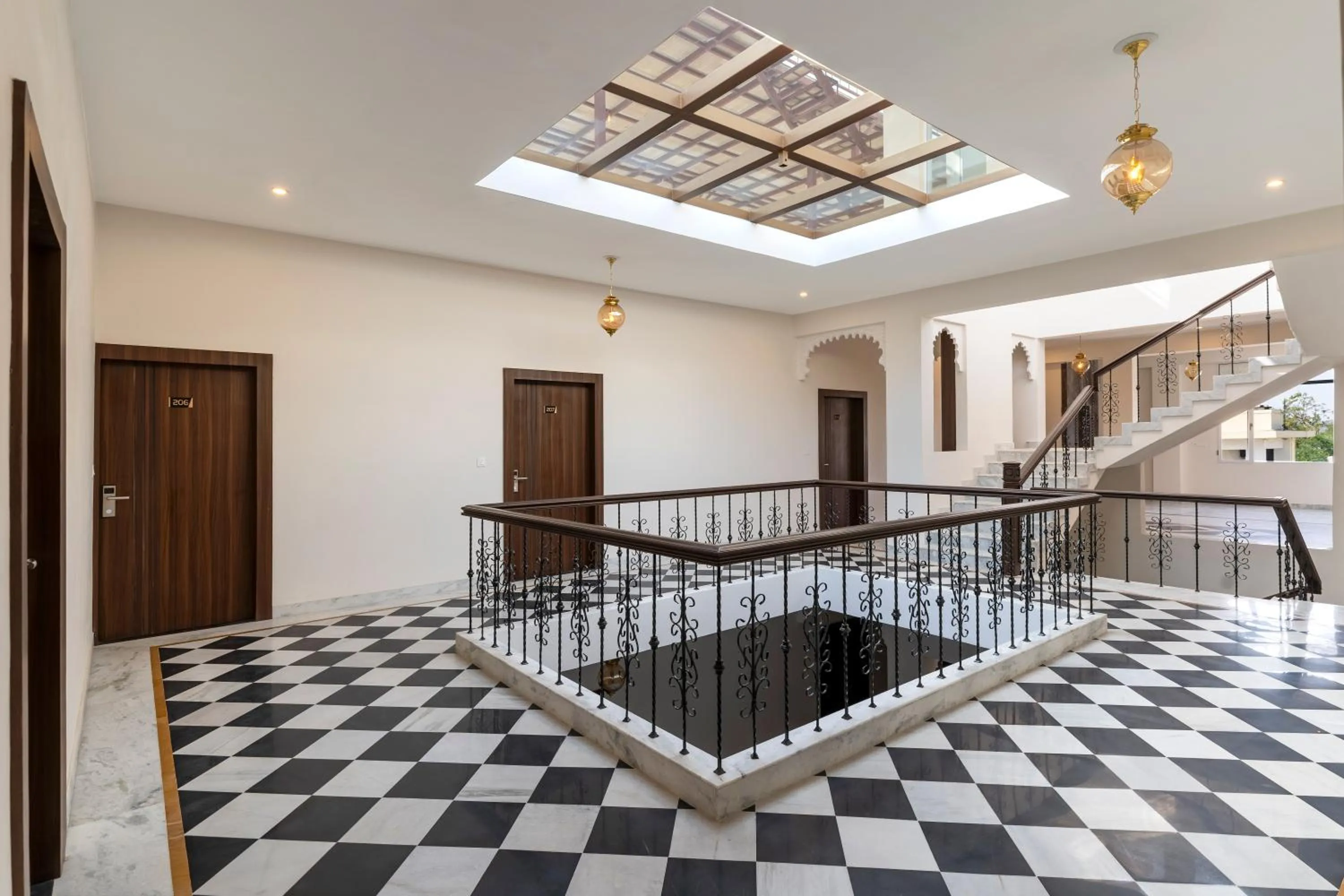 Balcony/Terrace in Hotel The Royal Courtyard