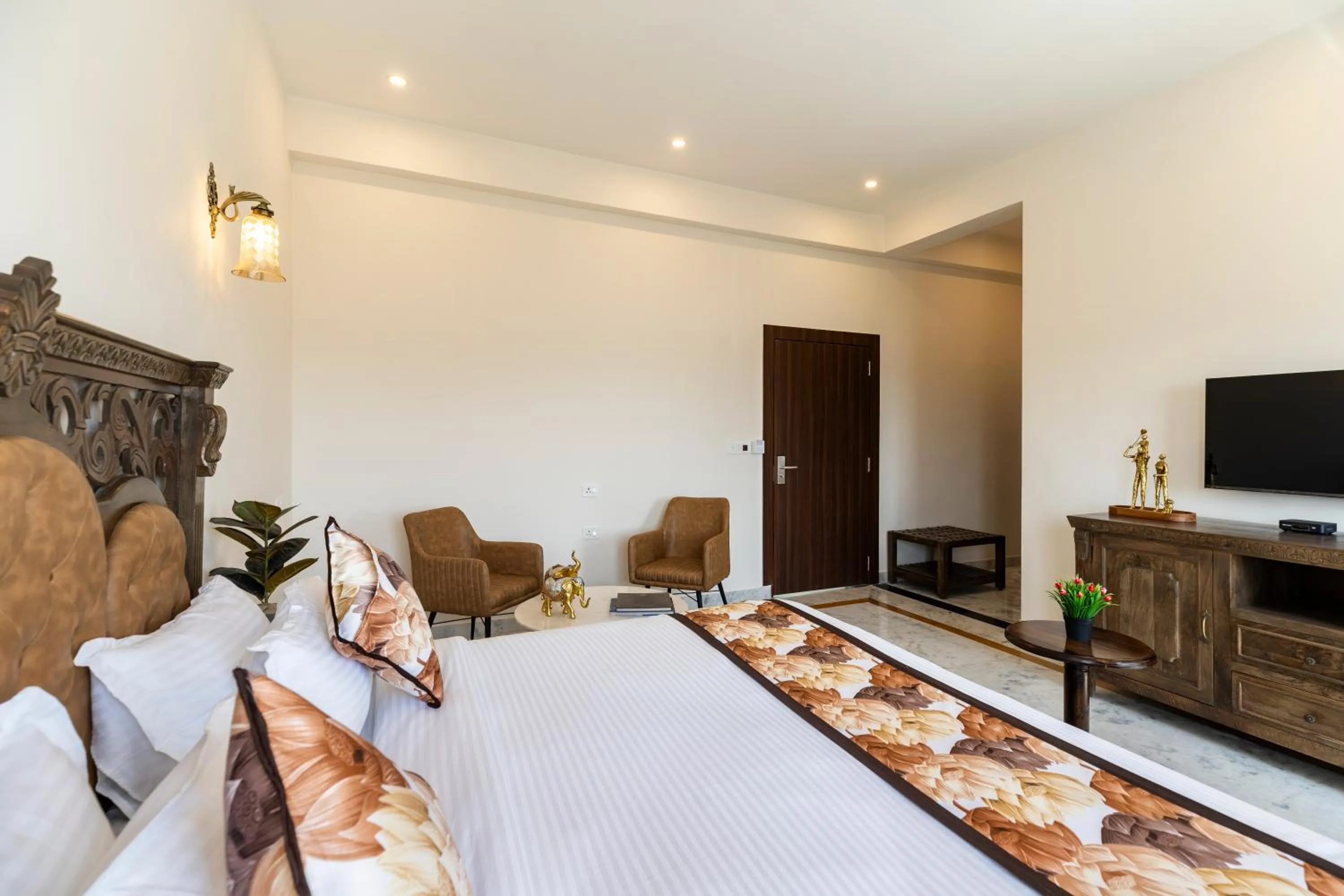 Bed in Hotel The Royal Courtyard