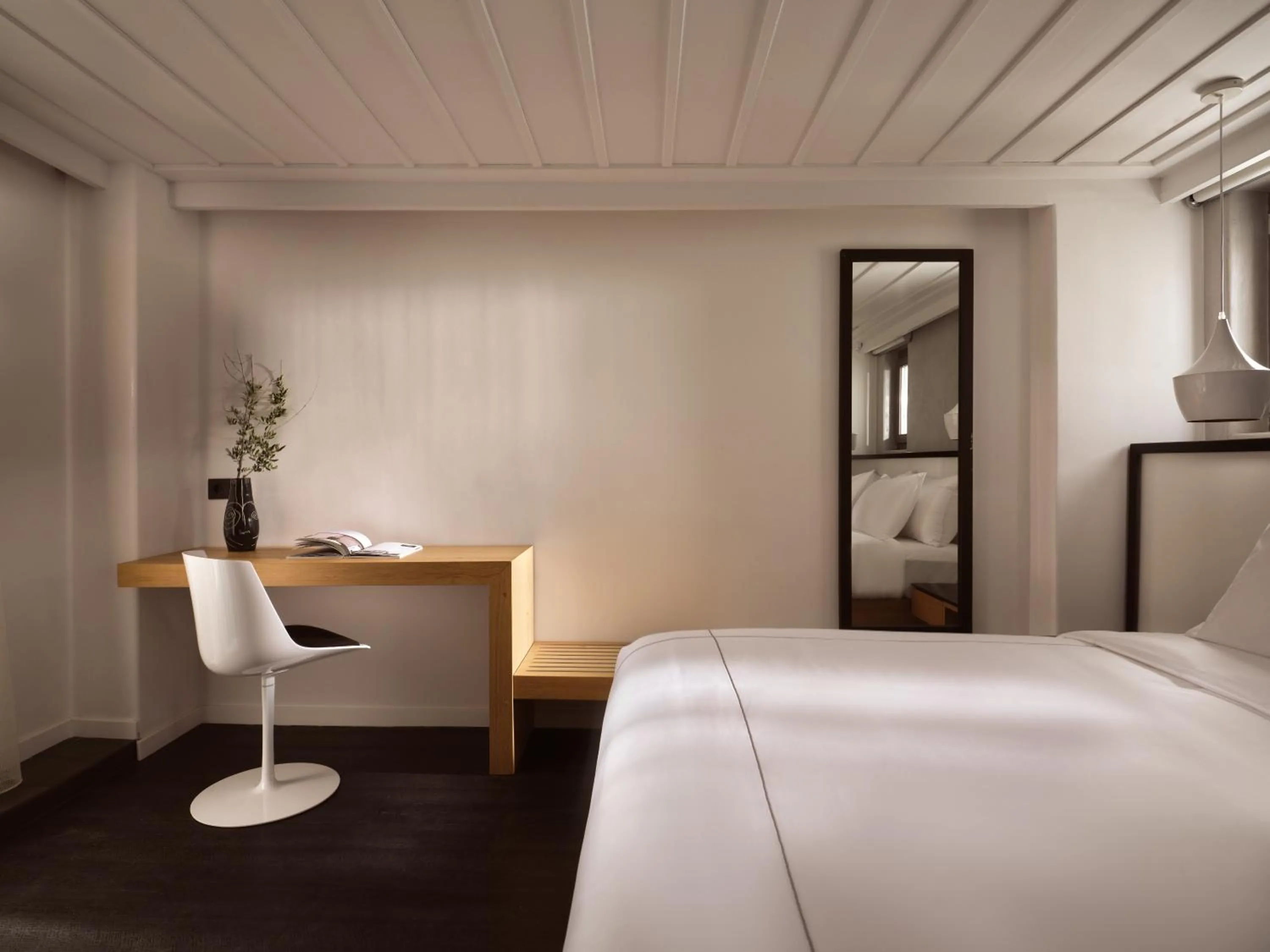 Bed in Semeli Coast Mykonos Curio Collection by Hilton