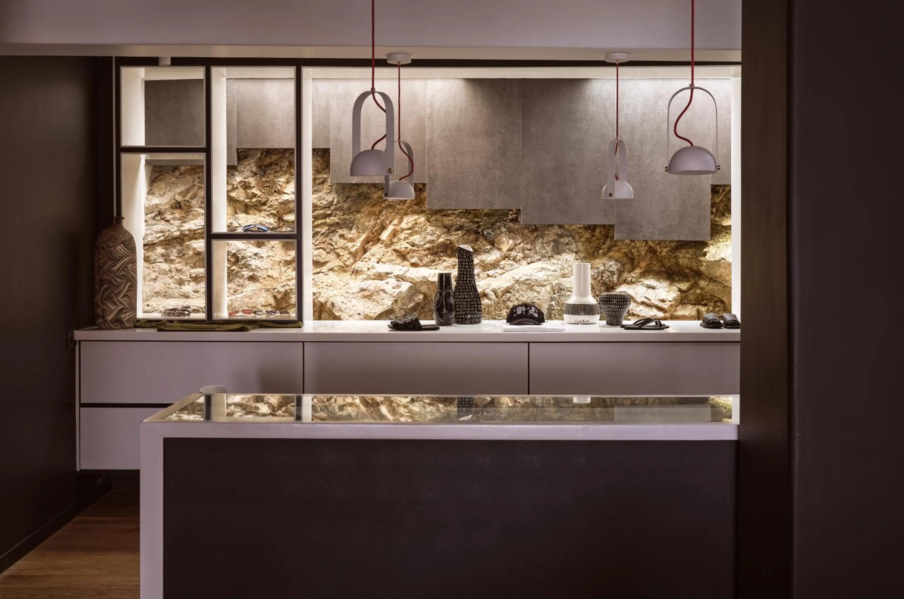 Shopping Area in Semeli Coast Mykonos Curio Collection by Hilton