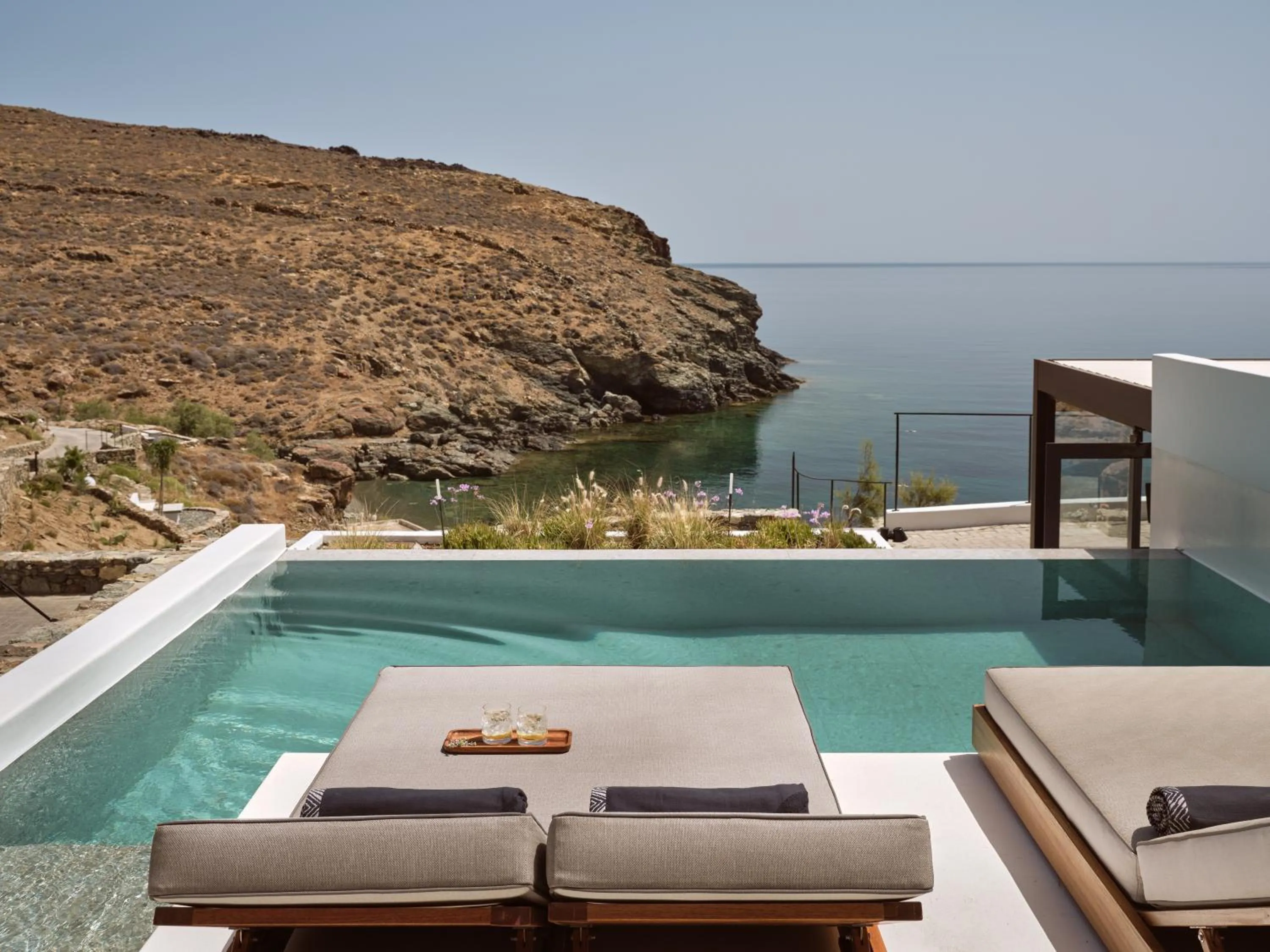 Day in Semeli Coast Mykonos Curio Collection by Hilton