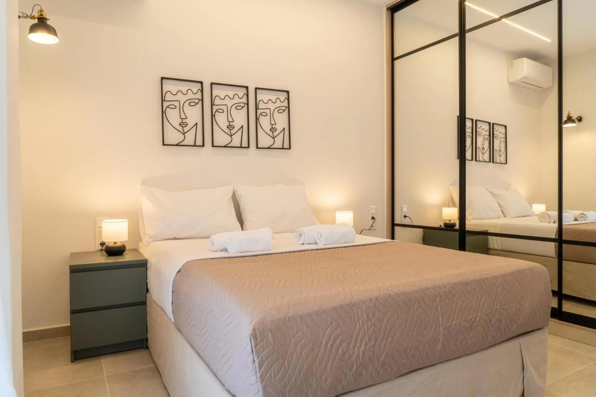 Floor plan, Bed in Pananos Sq. House I