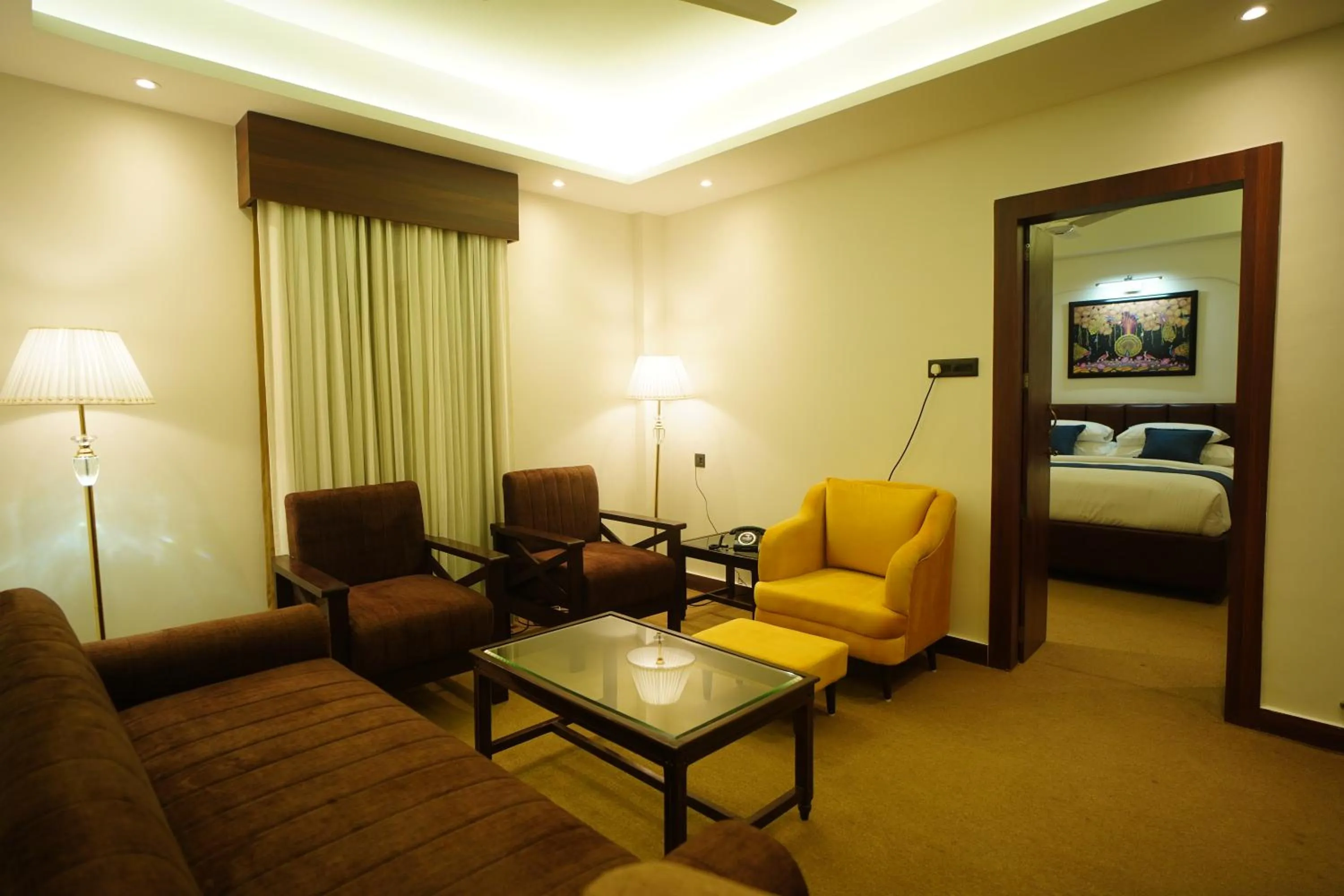 Living room in HOTEL PRAHLAD INN