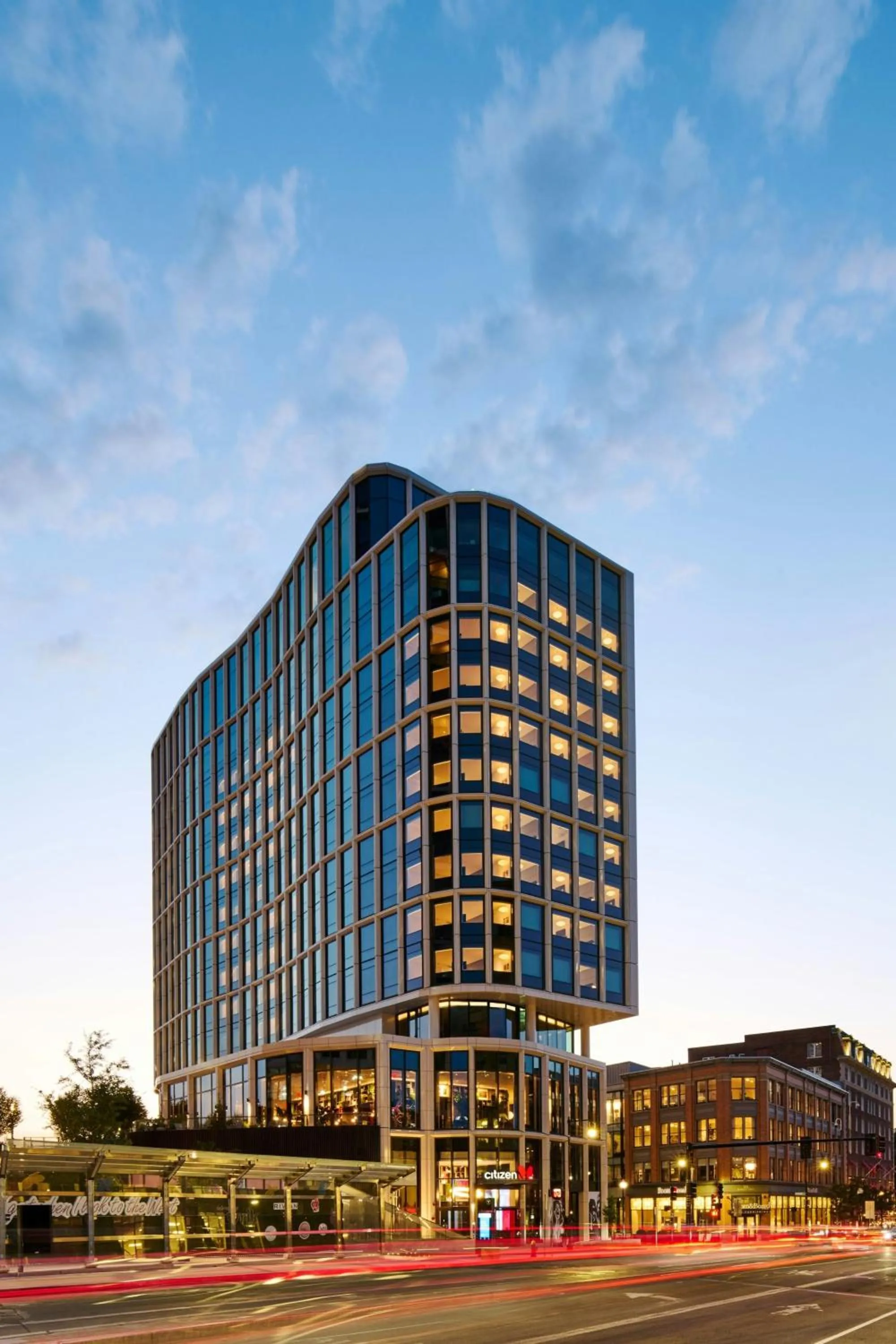 View (from property/room) in citizenM Boston Back Bay