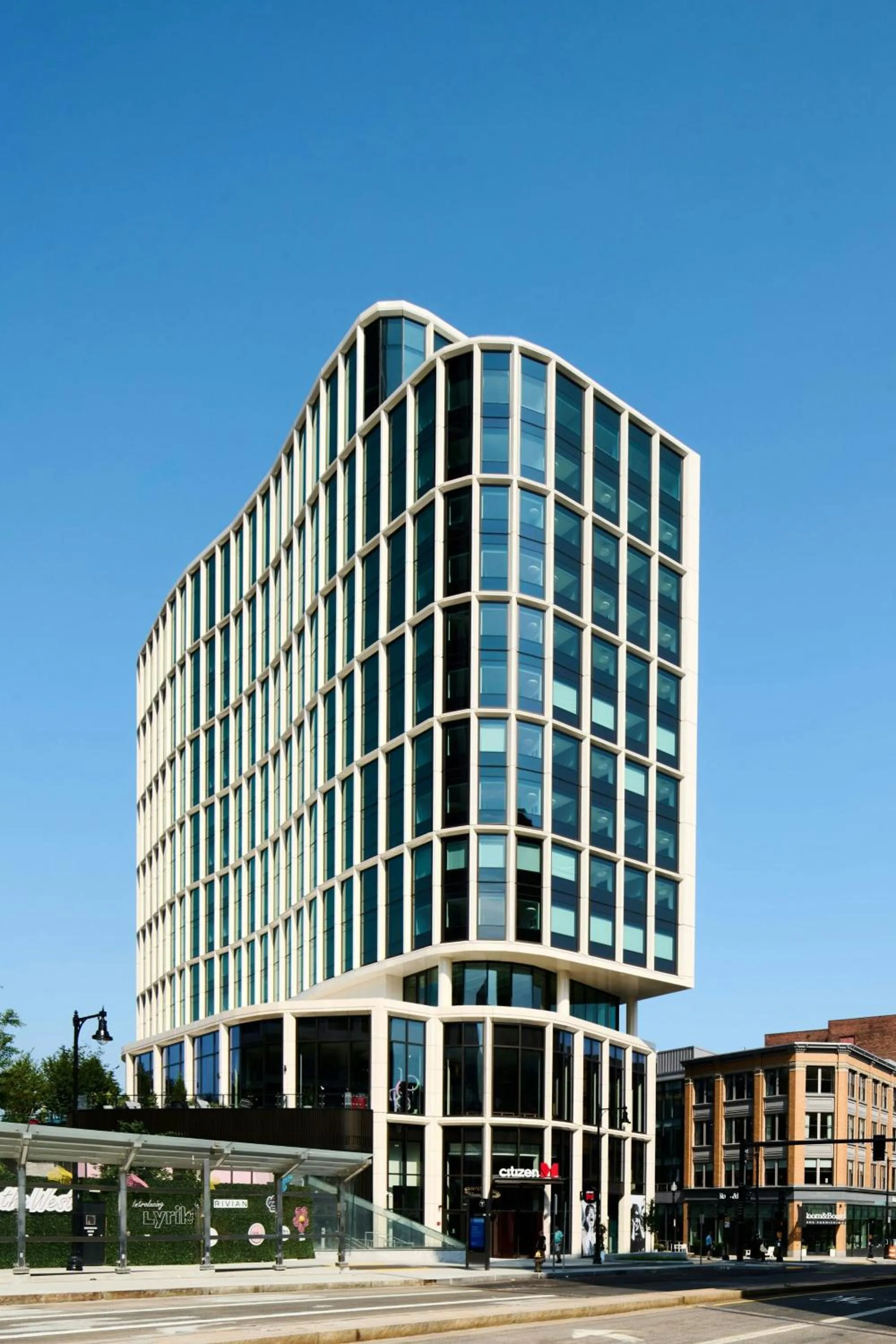 View (from property/room) in citizenM Boston Back Bay