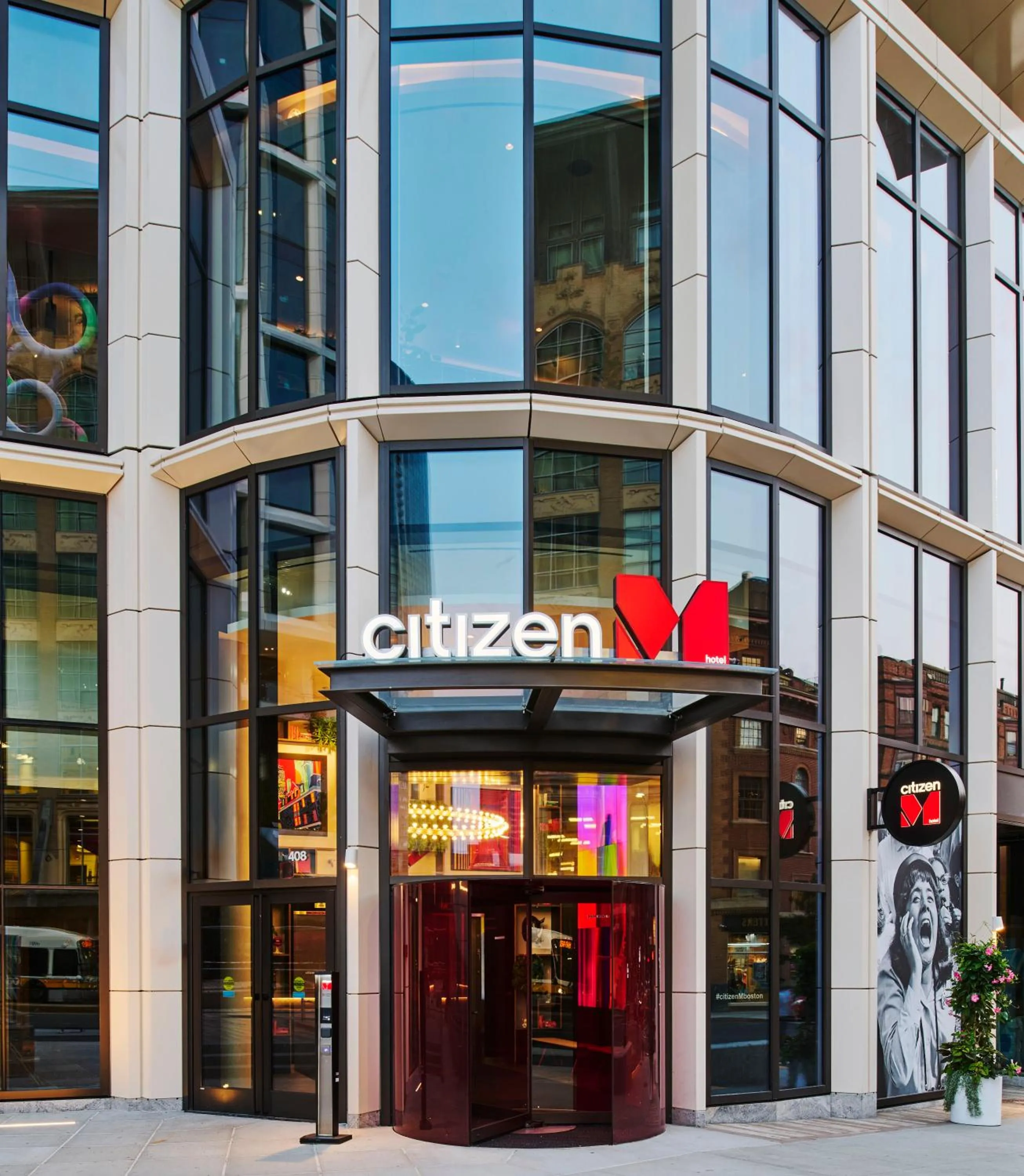 Property building in citizenM Boston Back Bay